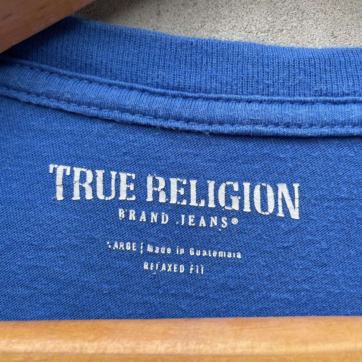 True Religion True Religion Big Logo Relaxed Fit T-Shirt Size US L / EU 52-54 / 3 - 7 Thumbnail
