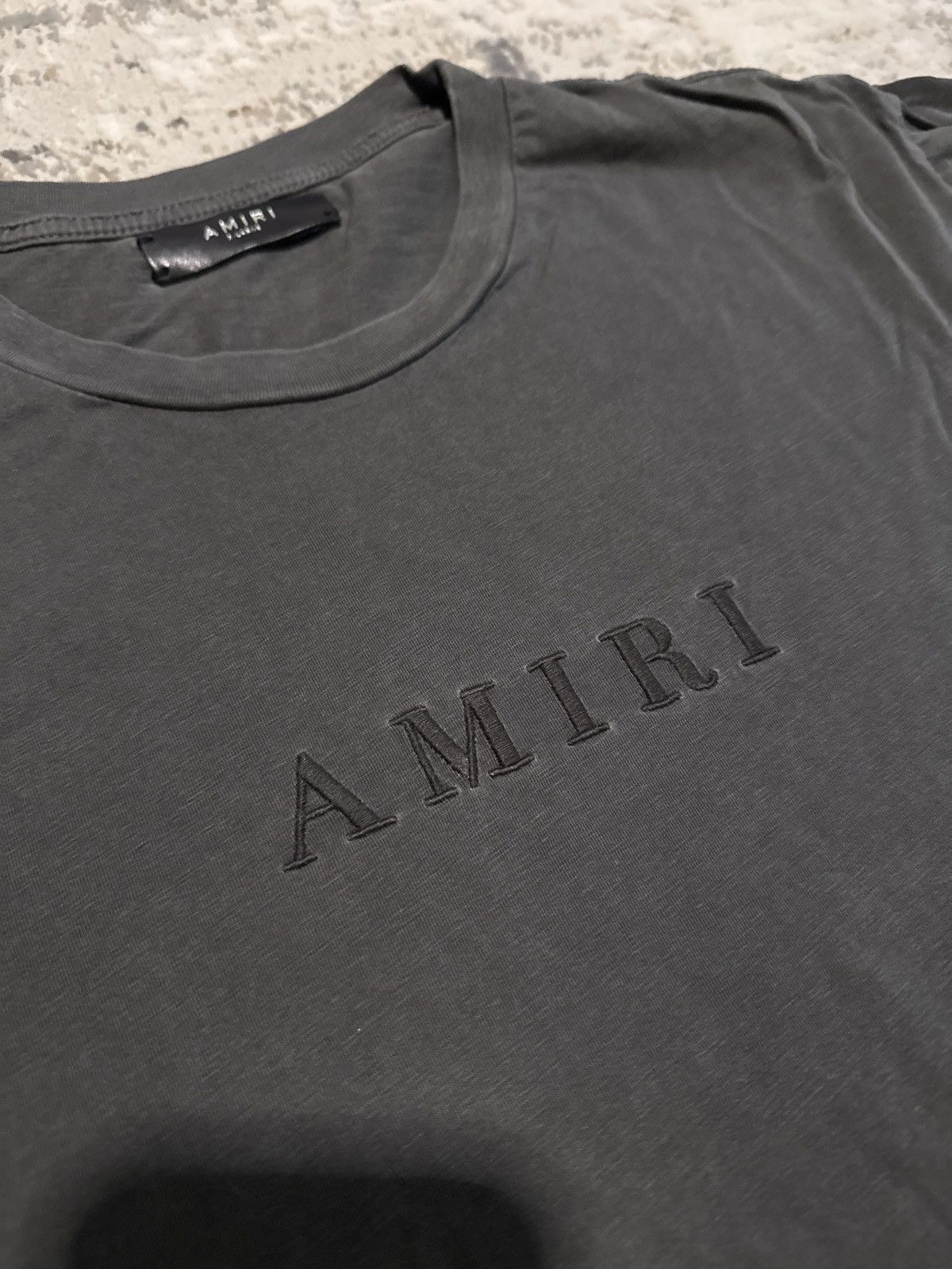 Amiri Amiri Black Wash T-shirt Size US XL / EU 56 / 4 - 2 Thumbnail