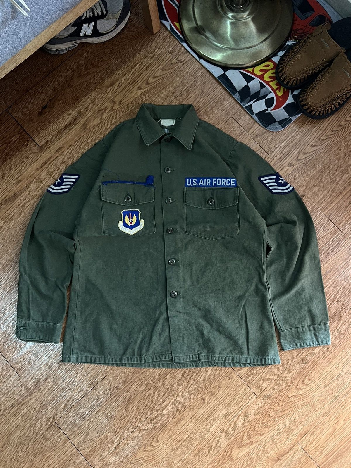 Army Of Me air force military Size US L / EU 52-54 / 3 - 1 Thumbnail