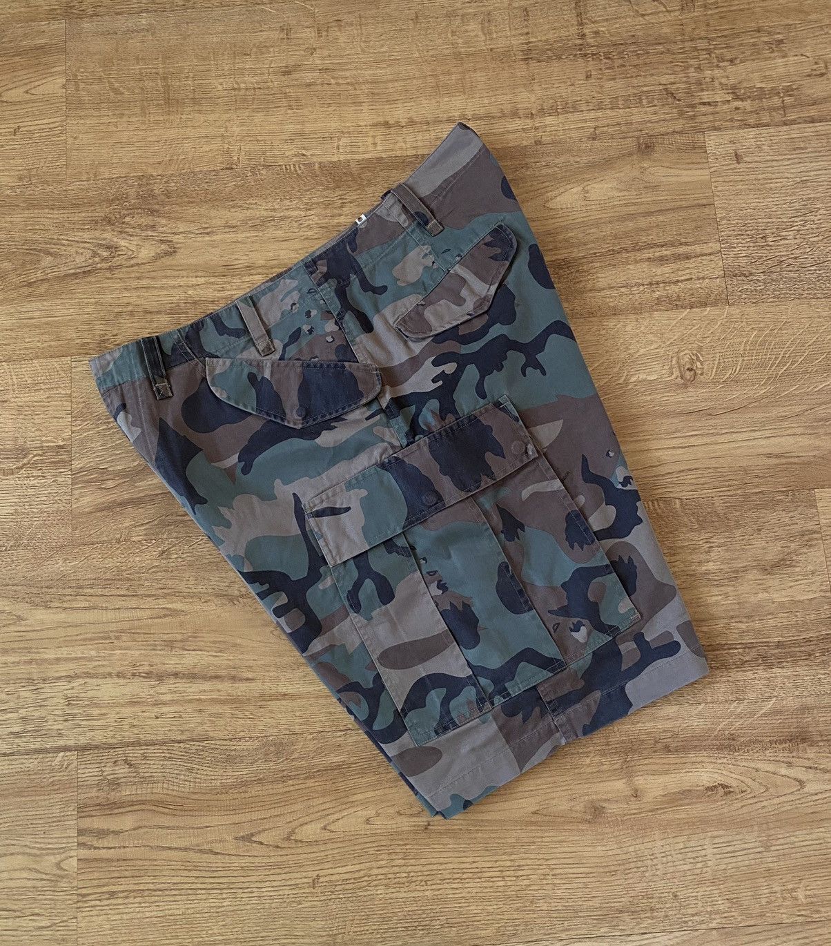 Maharishi Maharishi Rare Cargo Camo Shorts Size US 34 / EU 50 - 4 Thumbnail