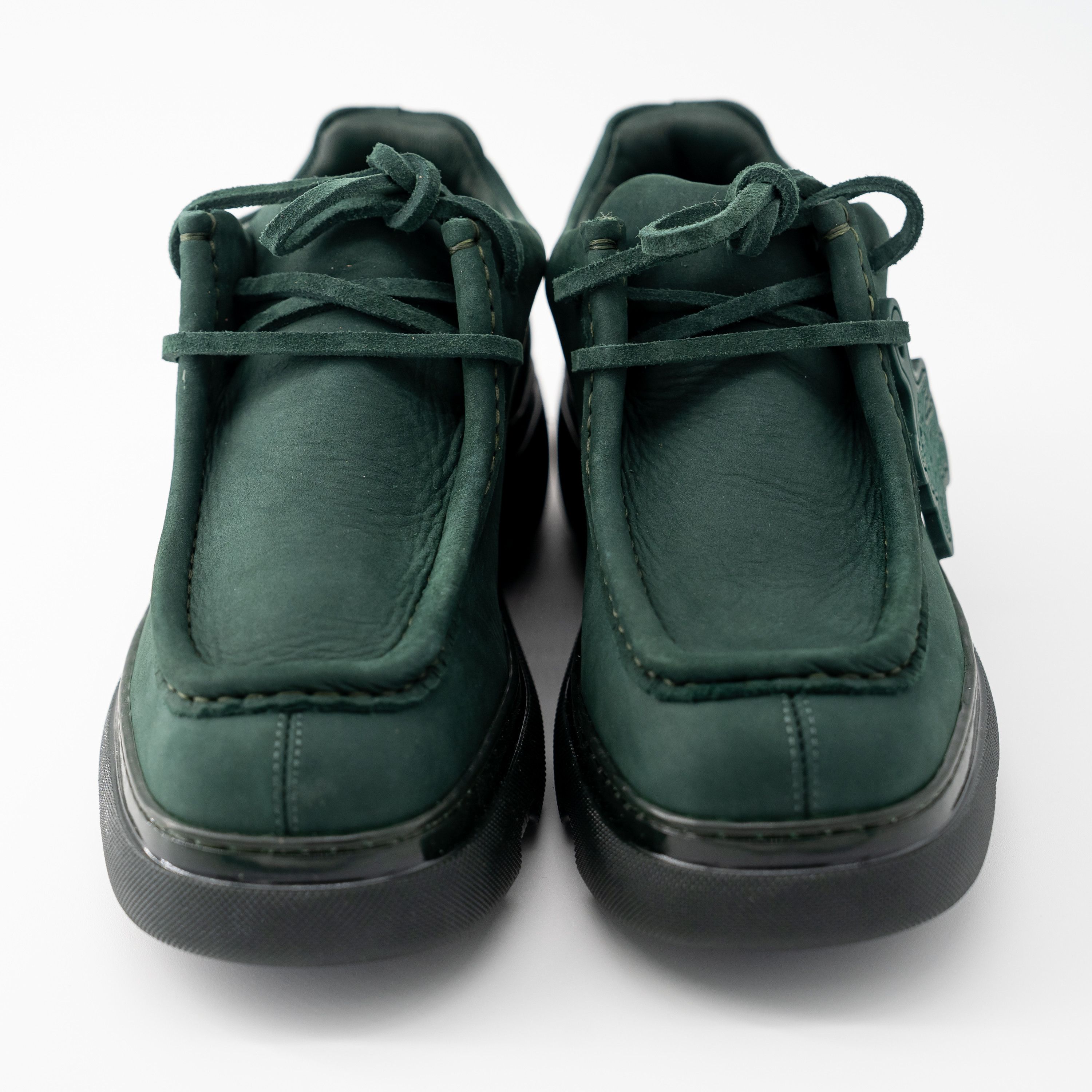 Burberry size 39.5 / 9.5us Burberry Creeper Lace Up Vine Green Boots Size US 9.5 / IT 39.5 - 2 Thumbnail