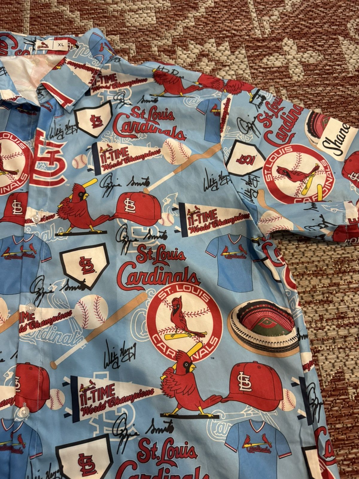 MLB St Louis Cardinals Vacation Shirt MLB Shane. Co Sz XL Size US XL / EU 56 / 4 - 3 Thumbnail