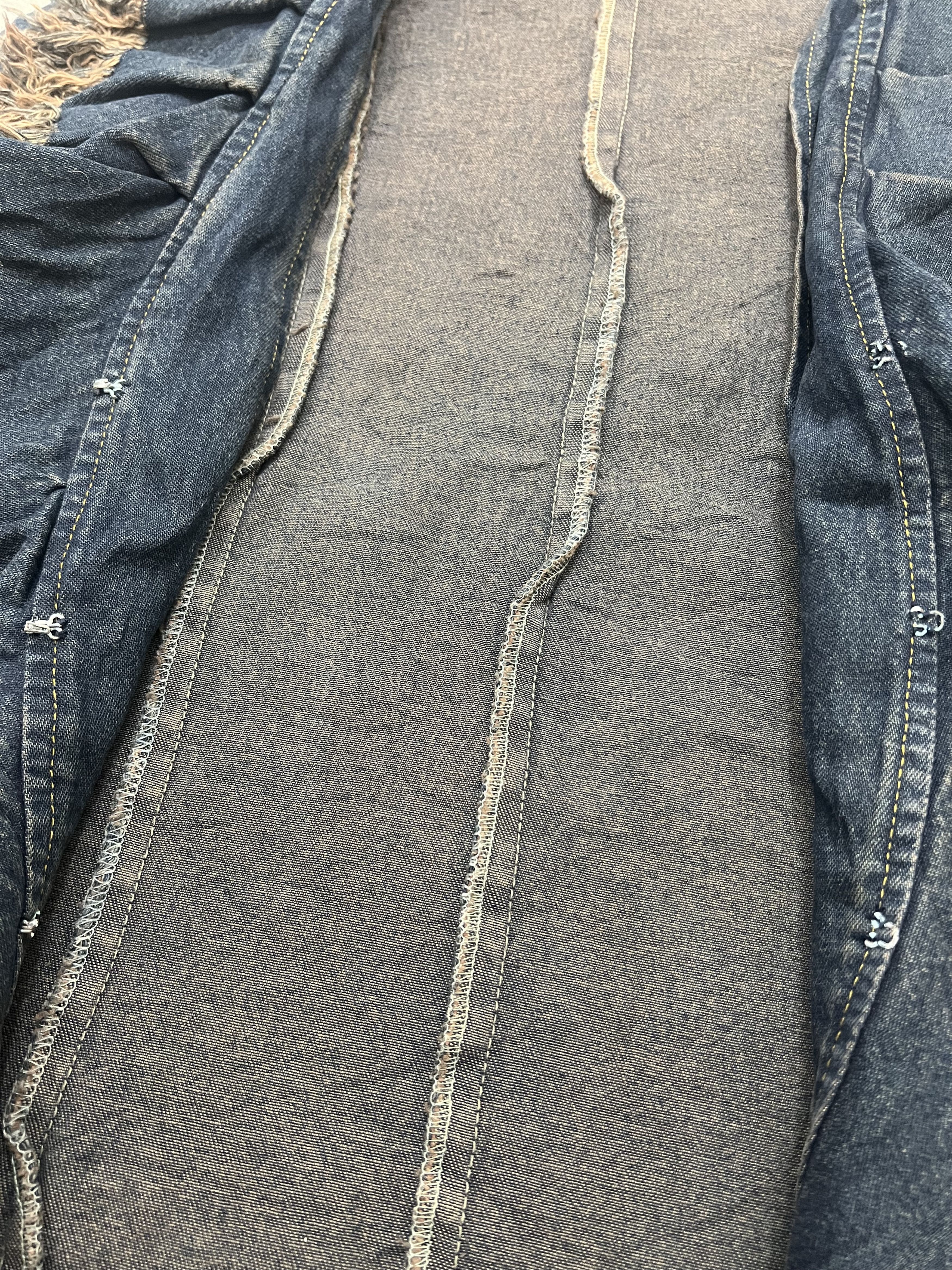 Japanese Brand 2000s Archival Y's Tornado Fur Jeans Vkei y2k Lgb Ifsix Size US S / EU 44-46 / 1 - 6 Thumbnail