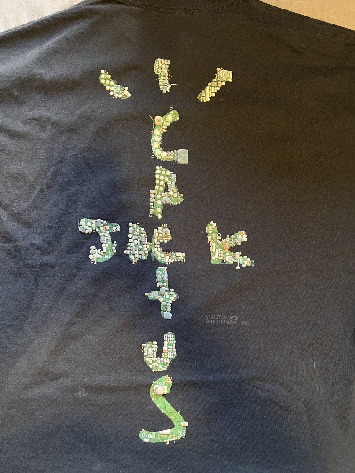 Travis Scott Travis Scott Motherboard Logo Tee Size US L / EU 52-54 / 3 - 3 Thumbnail