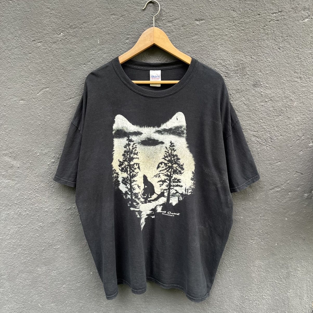 Vintage Thrashed Faded Vintage Lost Creek Outfitters Tee Size US XXL / EU 58 / 5 - 1 Thumbnail