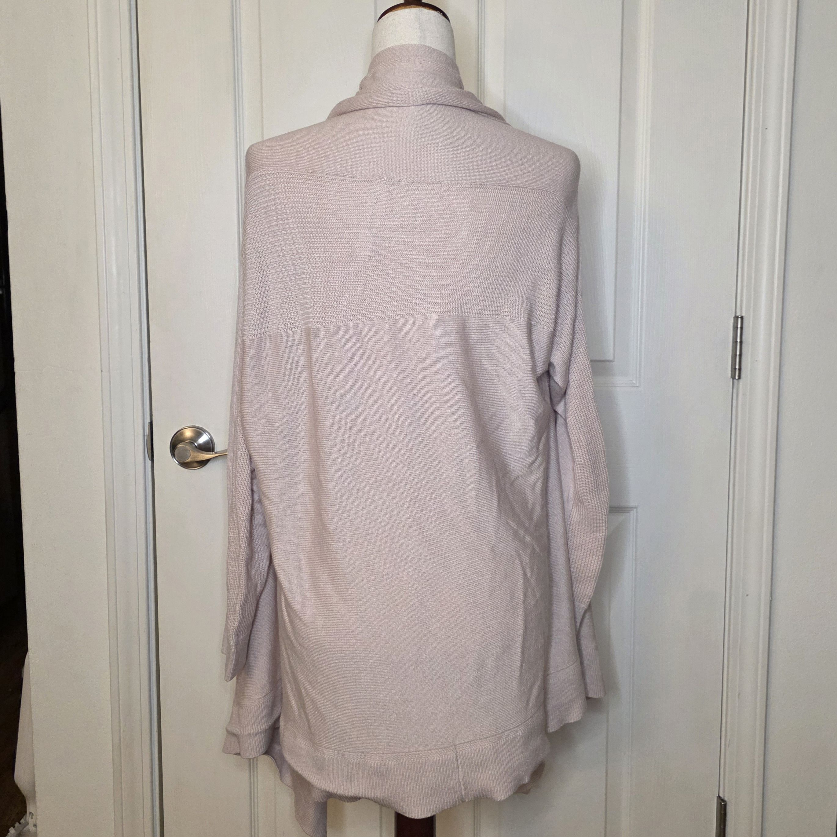 Lululemon Lululemon Cashlu Pink Bliss Knit Wrap Cardigan Size M / US 6-8 / IT 42-44 - 7 Thumbnail