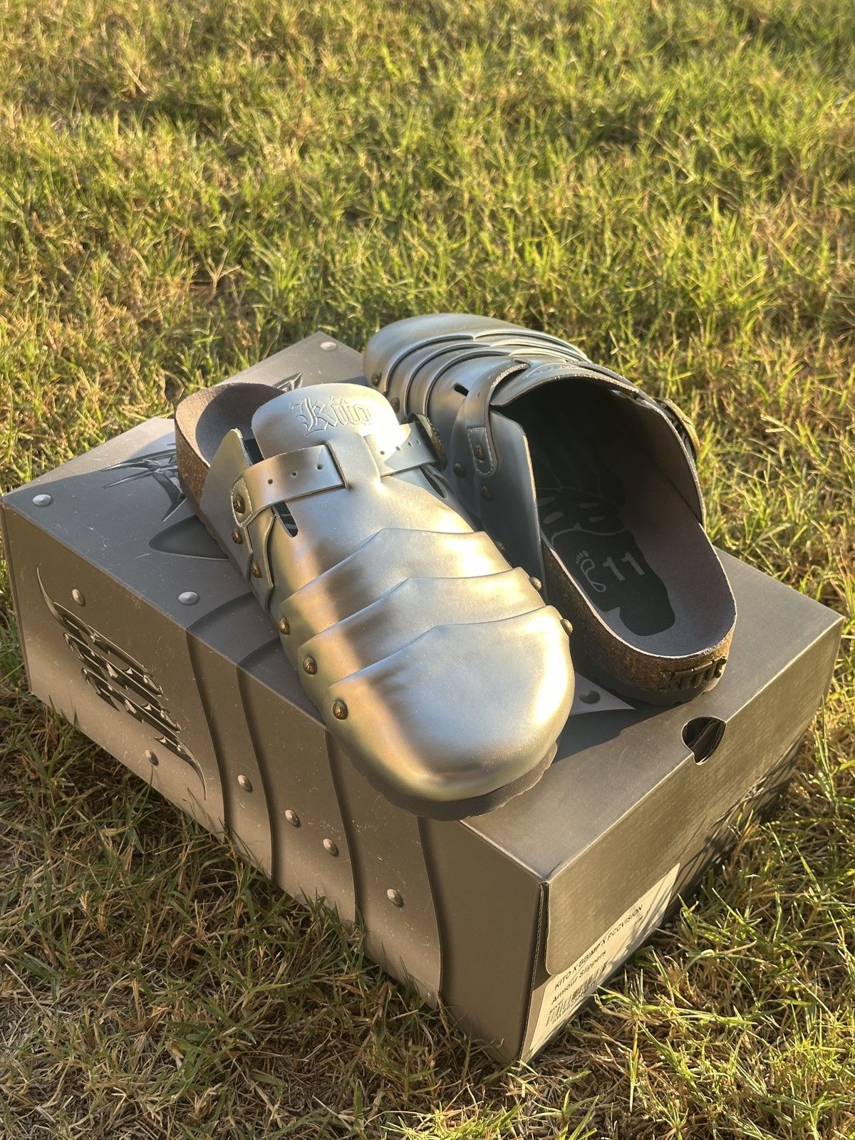 Other Shiny Armour Slipper Size US 11 / EU 44 - 4 Thumbnail