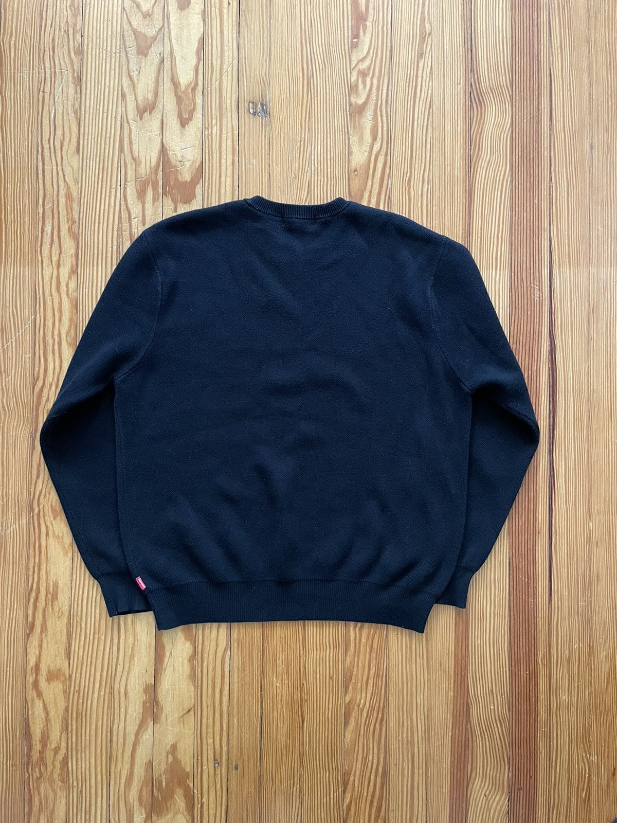 Supreme Supreme Child of Hell Knit Sweater Black FW15 | Grailed