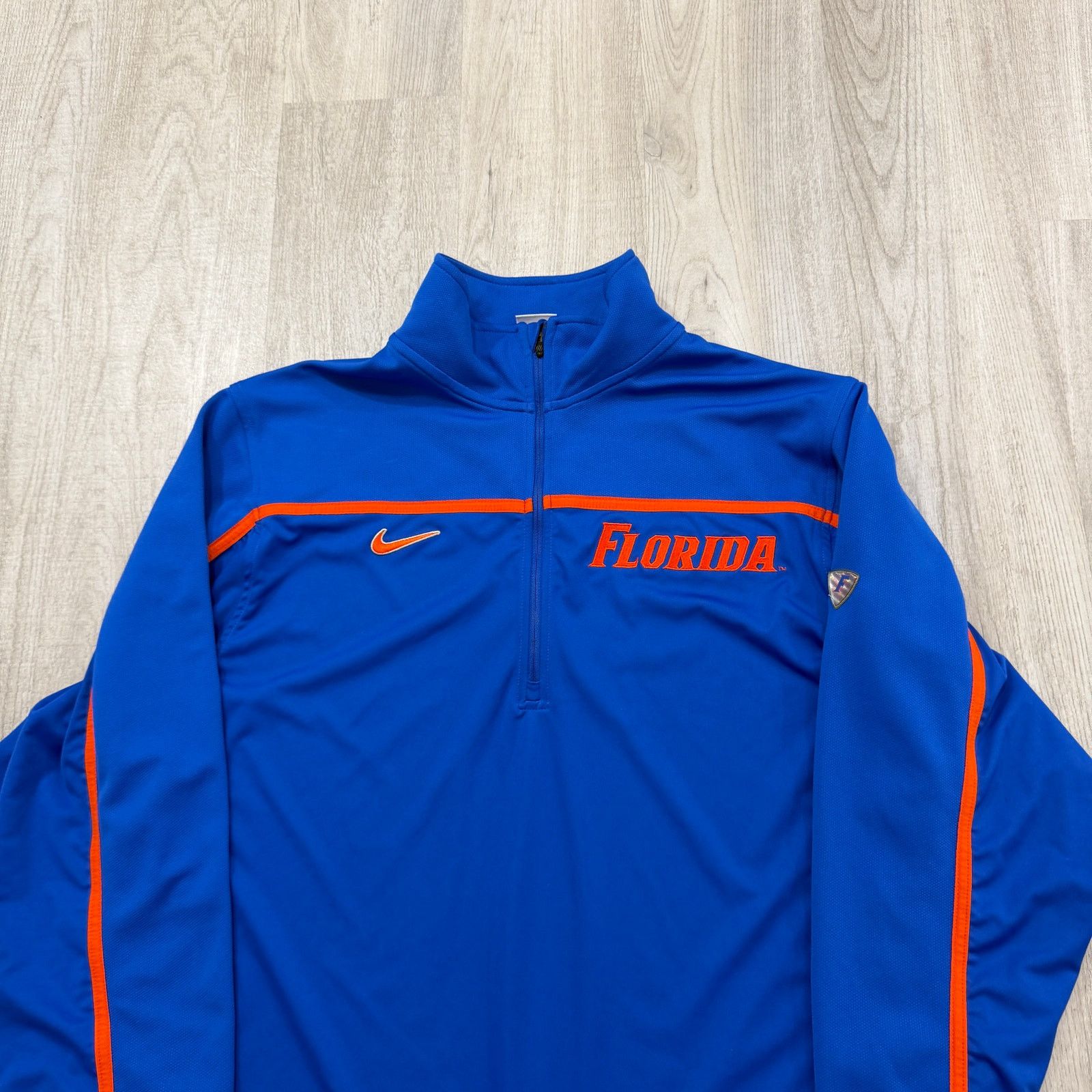 Nike Nike Elite Florida Gators 1/4 Zip Pullover Extra Large Size US XL / EU 56 / 4 - 2 Thumbnail
