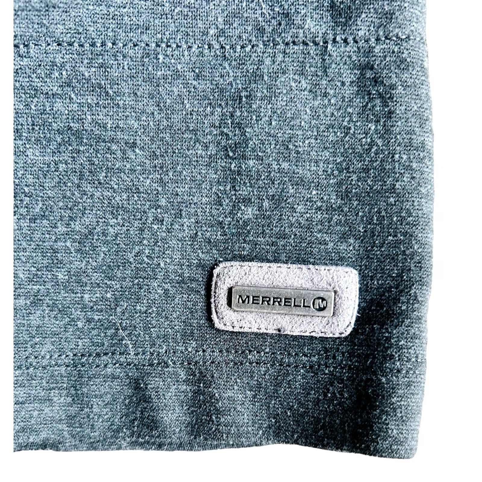 Merrell Merrell Sweater Top Women Large Elbow Pads Pockets Pullover Gray Long Sleeve Knit Regular Size L Size L / US 10 / IT 46 - 4 Thumbnail