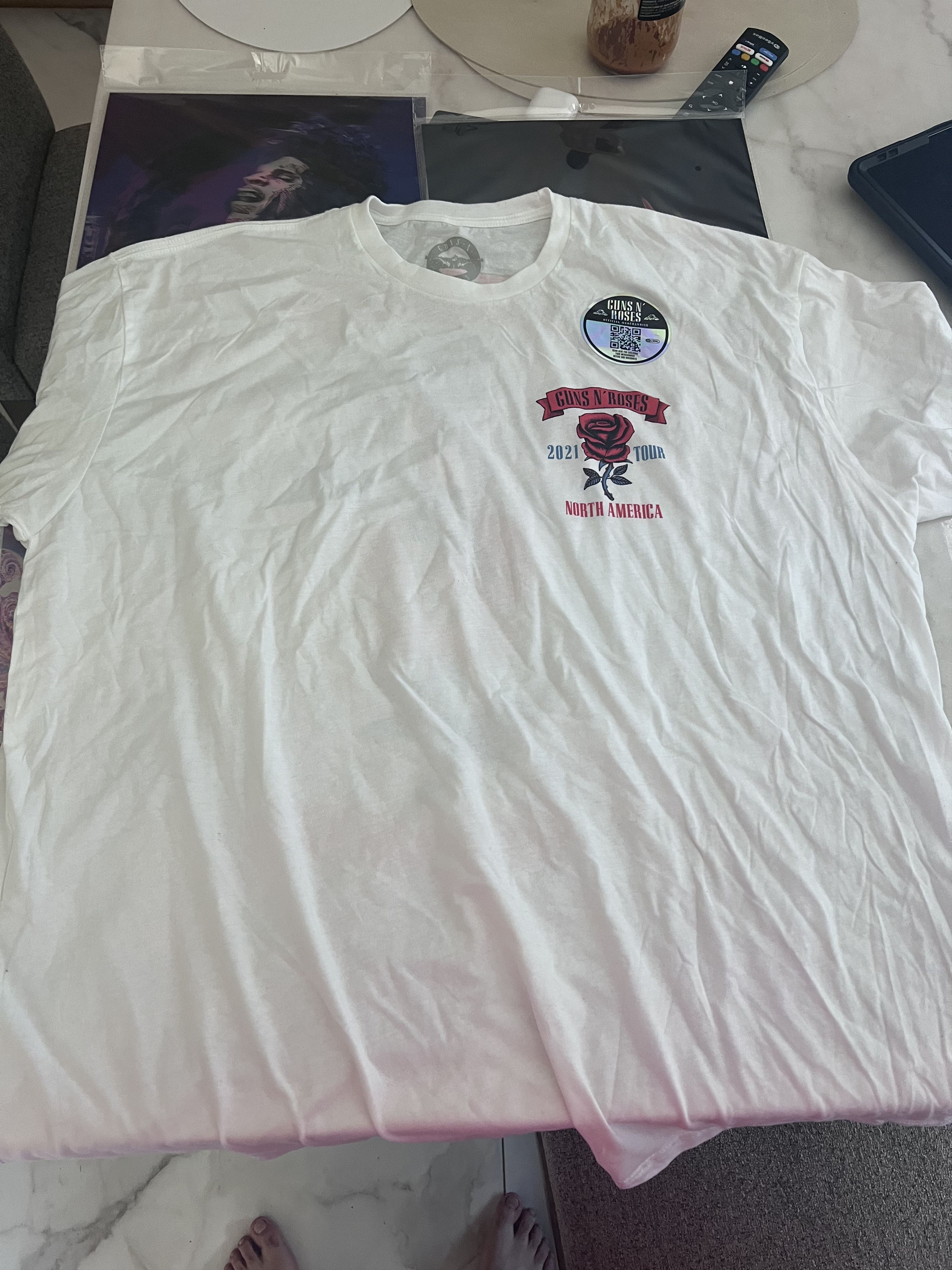 Guns N' Roses Gun’s N Roses North America Tour 2021 White Men’s Sz XXXL Size US XXL / EU 58 / 5 - 4 Thumbnail