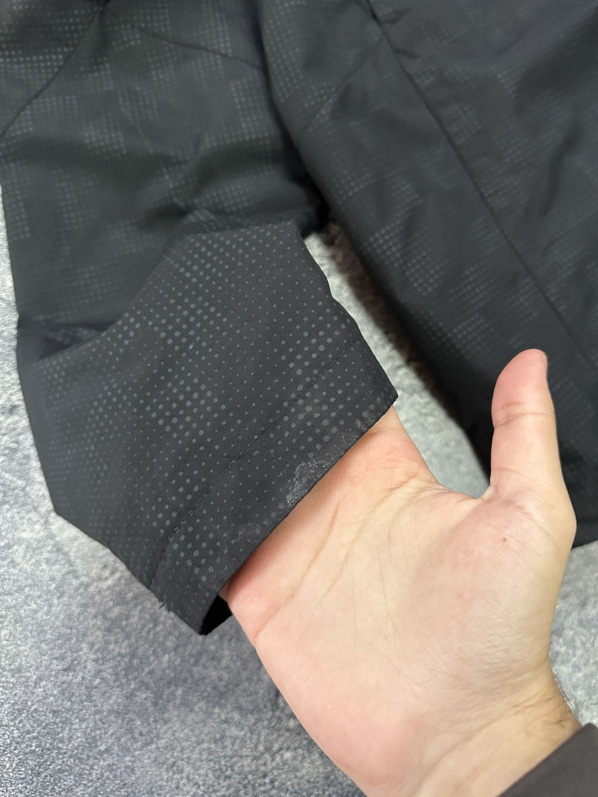 Nike Vintage Nike 00’s Black Nylon Drill Gorpcore Hood Jacket XL Size US XL / EU 56 / 4 - 22 Thumbnail