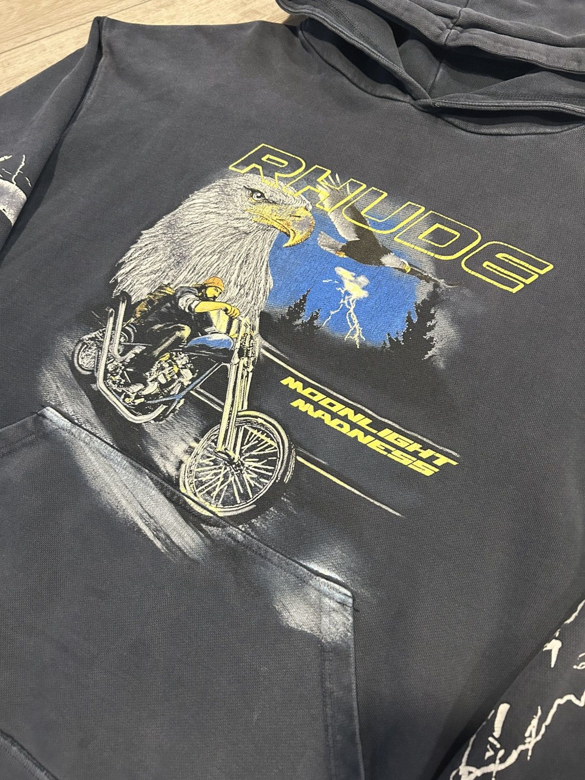 Rhude Rhude Moonlight Madness Hoodie Size US S / EU 44-46 / 1 - 4 Thumbnail