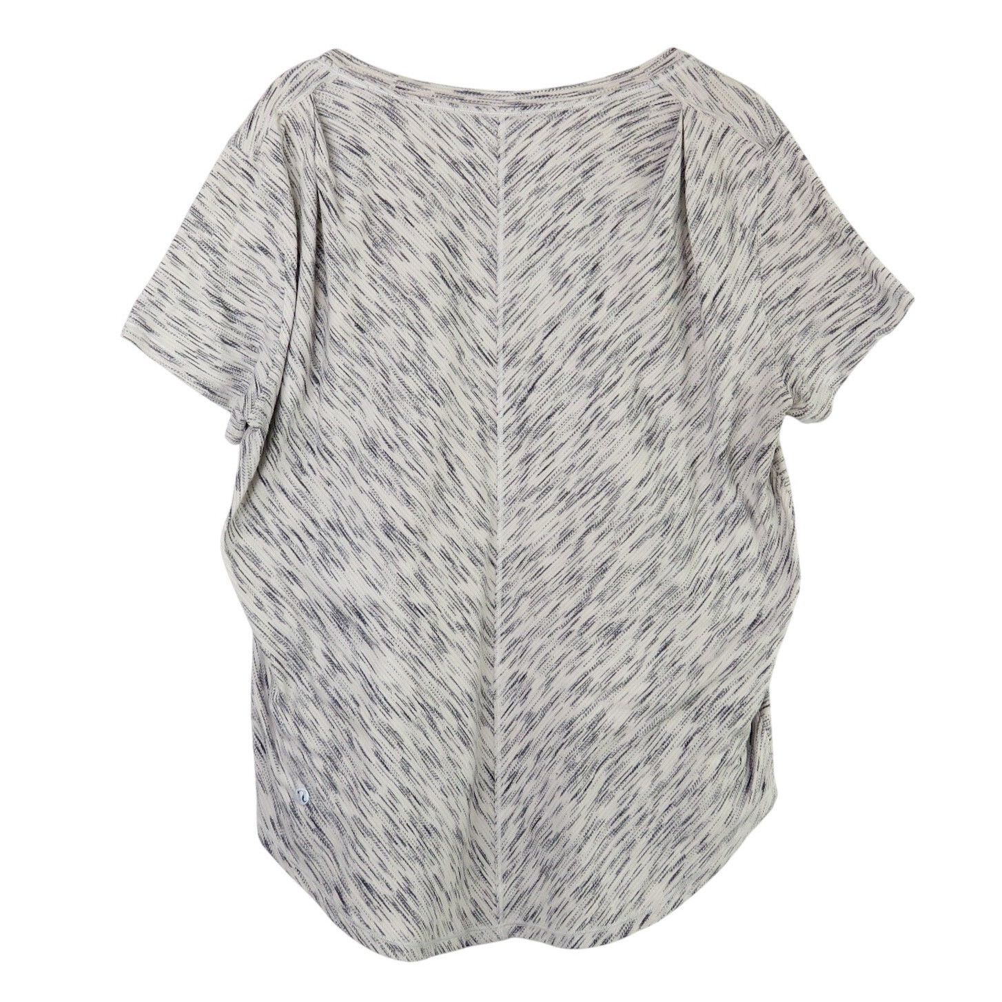 Lululemon Lululemon Meant to Move Tiger Space Dye Tee Gray & White 8 Size M / US 6-8 / IT 42-44 - 4 Thumbnail