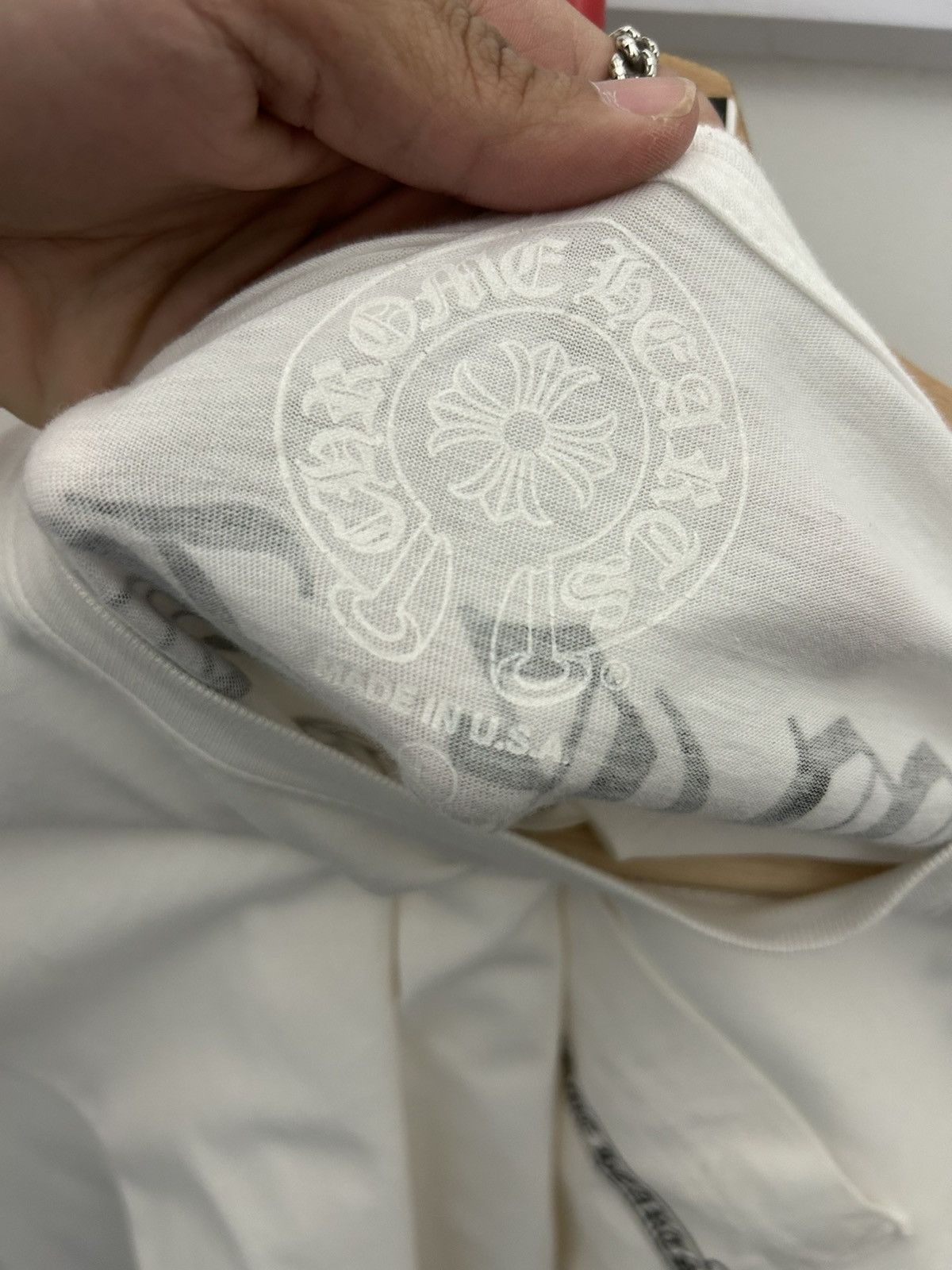 Chrome Hearts Chrome Hearts Back Hit Tee Long Sleeve Size US L / EU 52-54 / 3 - 2 Thumbnail