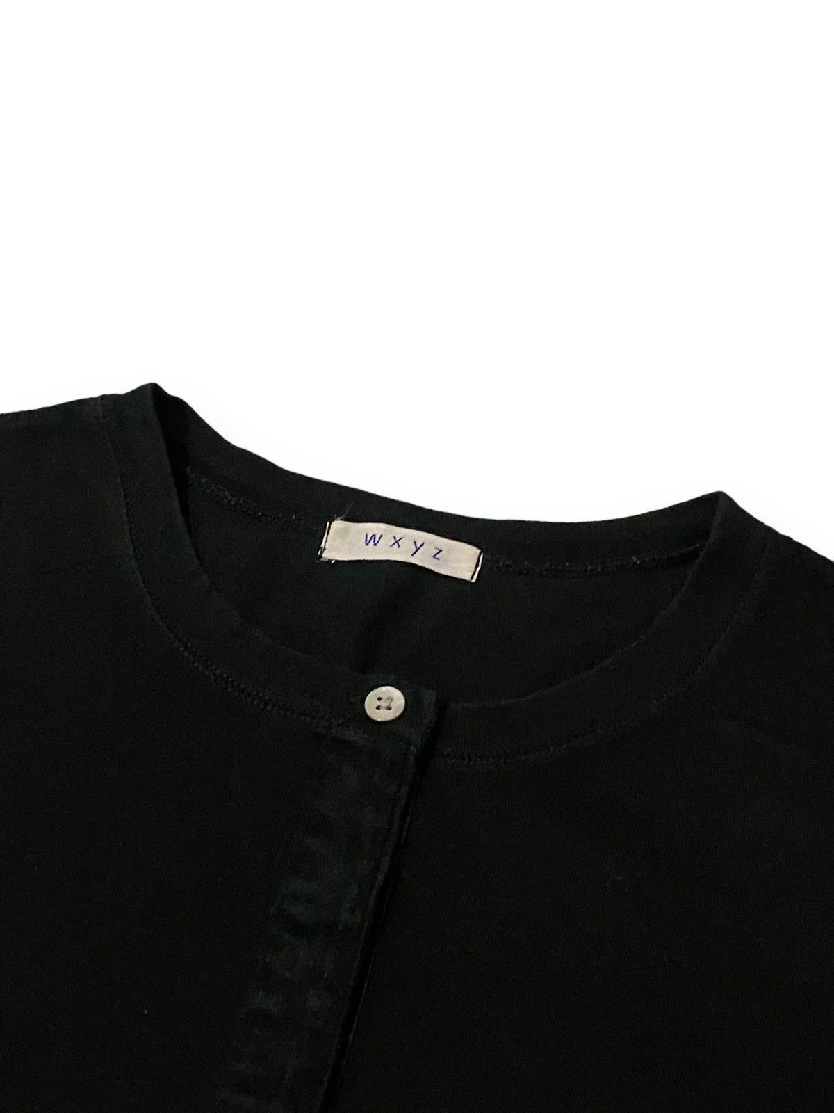 Japanese Brand JAPAN WXYZ CROPPED SHORT SLEEVED Size S / US 4 / IT 40 - 6 Thumbnail