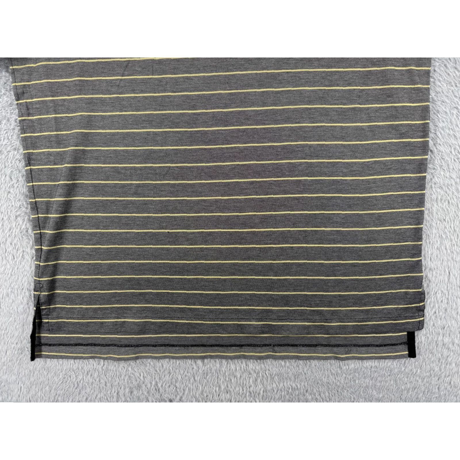 Ralph Lauren Ralph Lauren Polo Shirt Mens Large Gray Yellow Stripe Golf Polo 100% Cotton Shirt Mens Large Gray Yellow Stripe Golf Golfer 100% Cotton Size US L / EU 52-54 / 3 - 5 Thumbnail