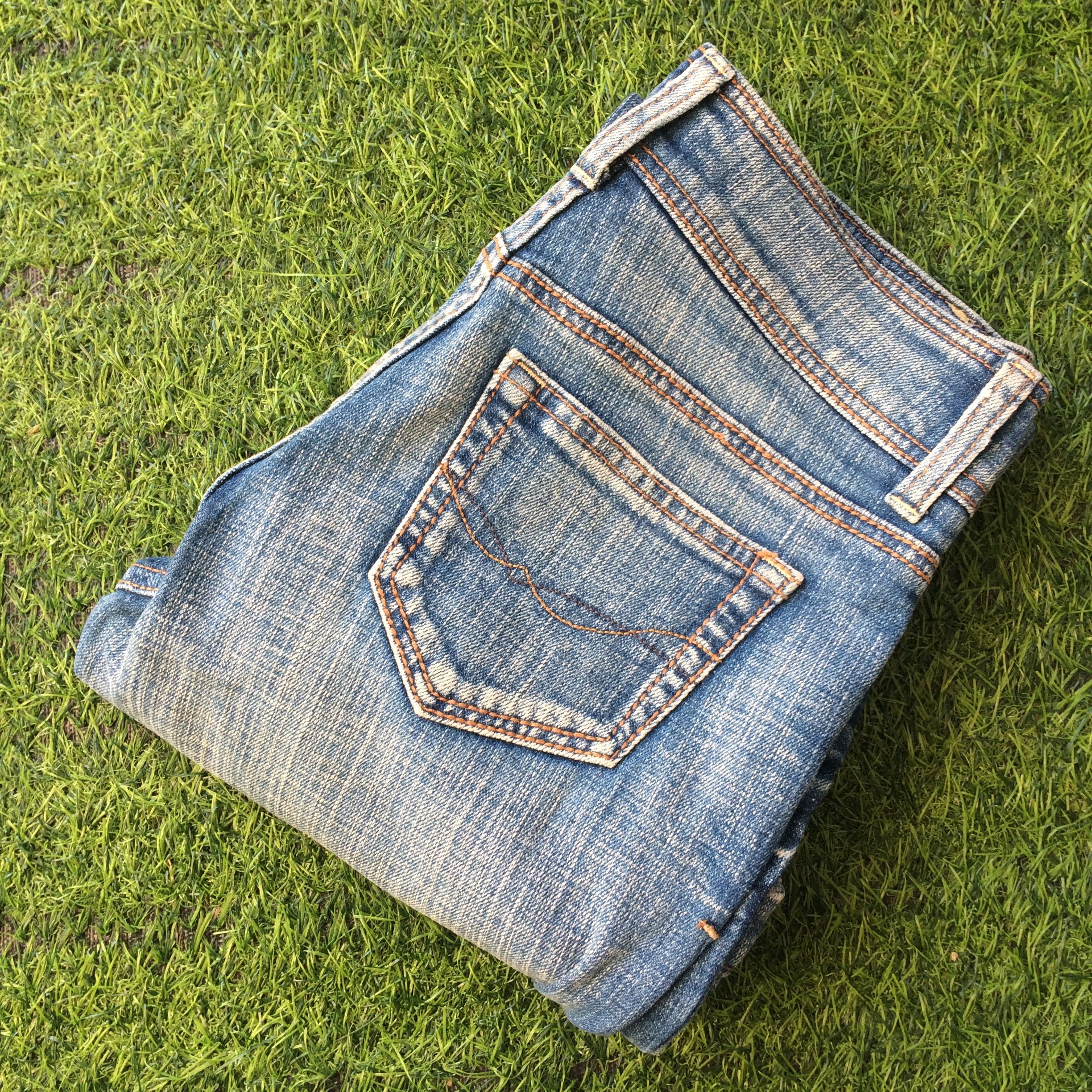 If Six Was Nine Japanese Bootcut Flared Jeans D-598 Size 25" / US 0 / IT 36 - 10 Thumbnail