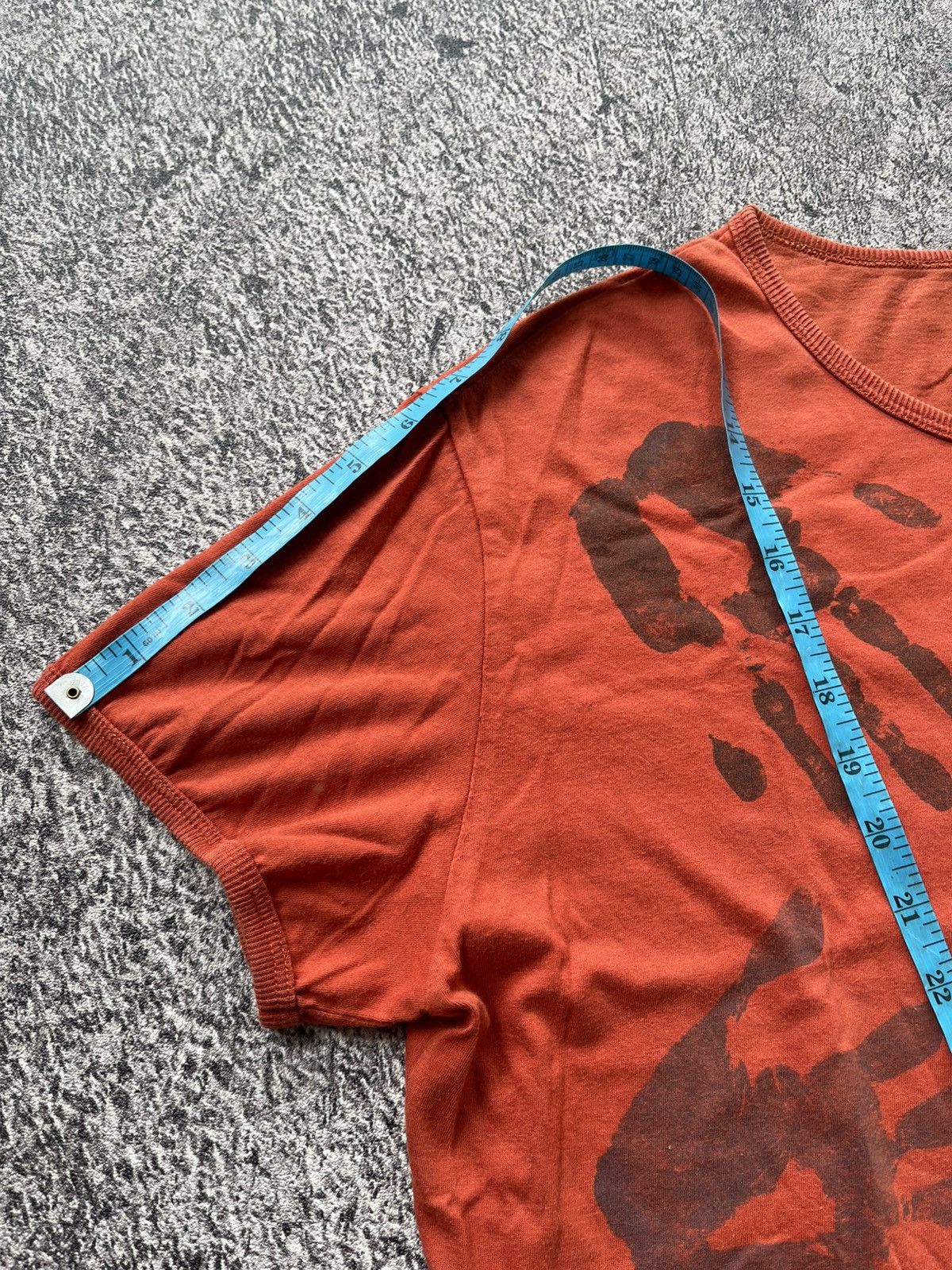 RERE VIVIENNE WESTWOOD MAN HAND PRINT TEE