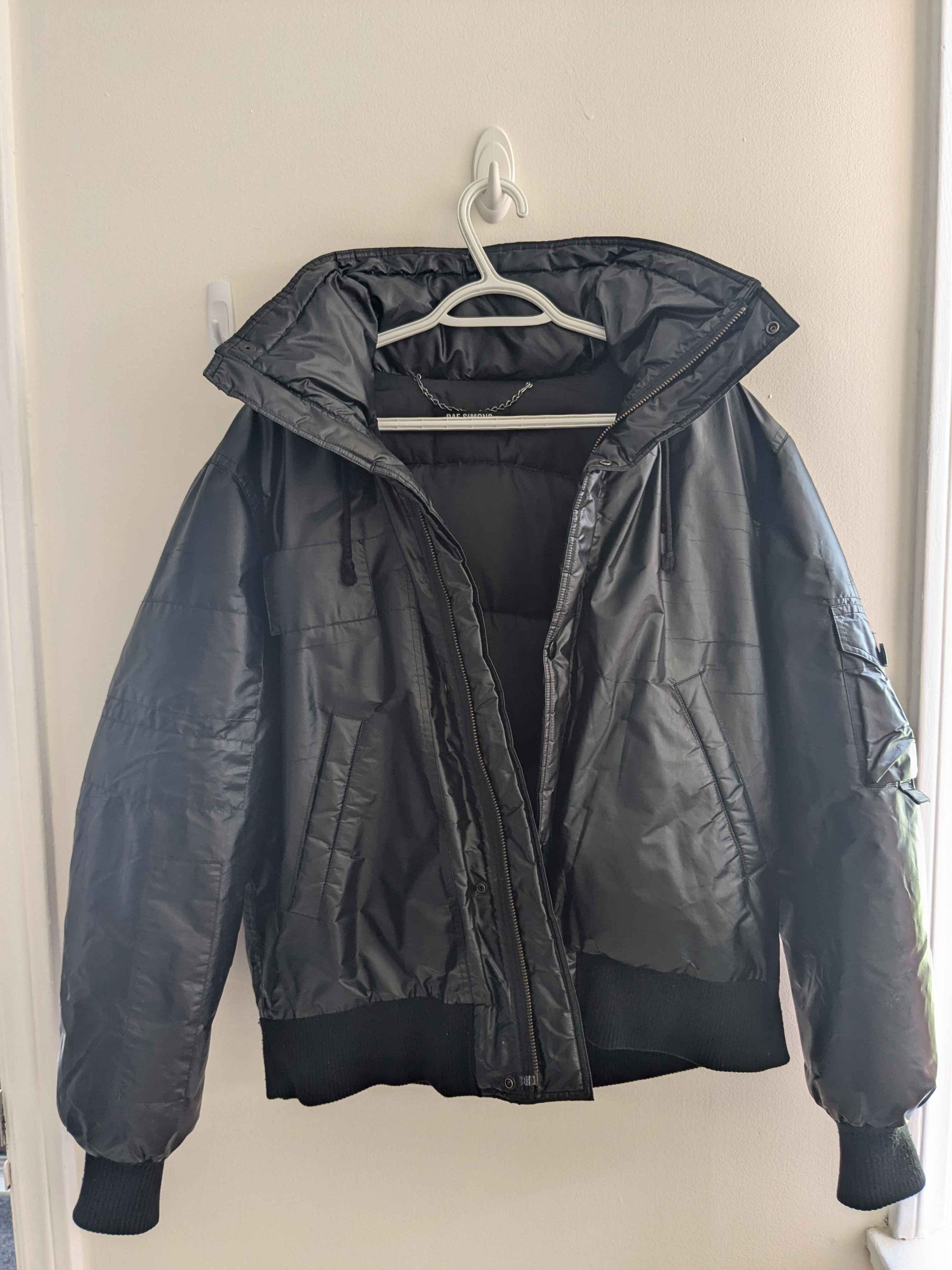 Raf Simons Rare Sample Raf Waxed Puffer Bomber AW05-06 and Waves * Size US S / EU 44-46 / 1 - 2 Thumbnail