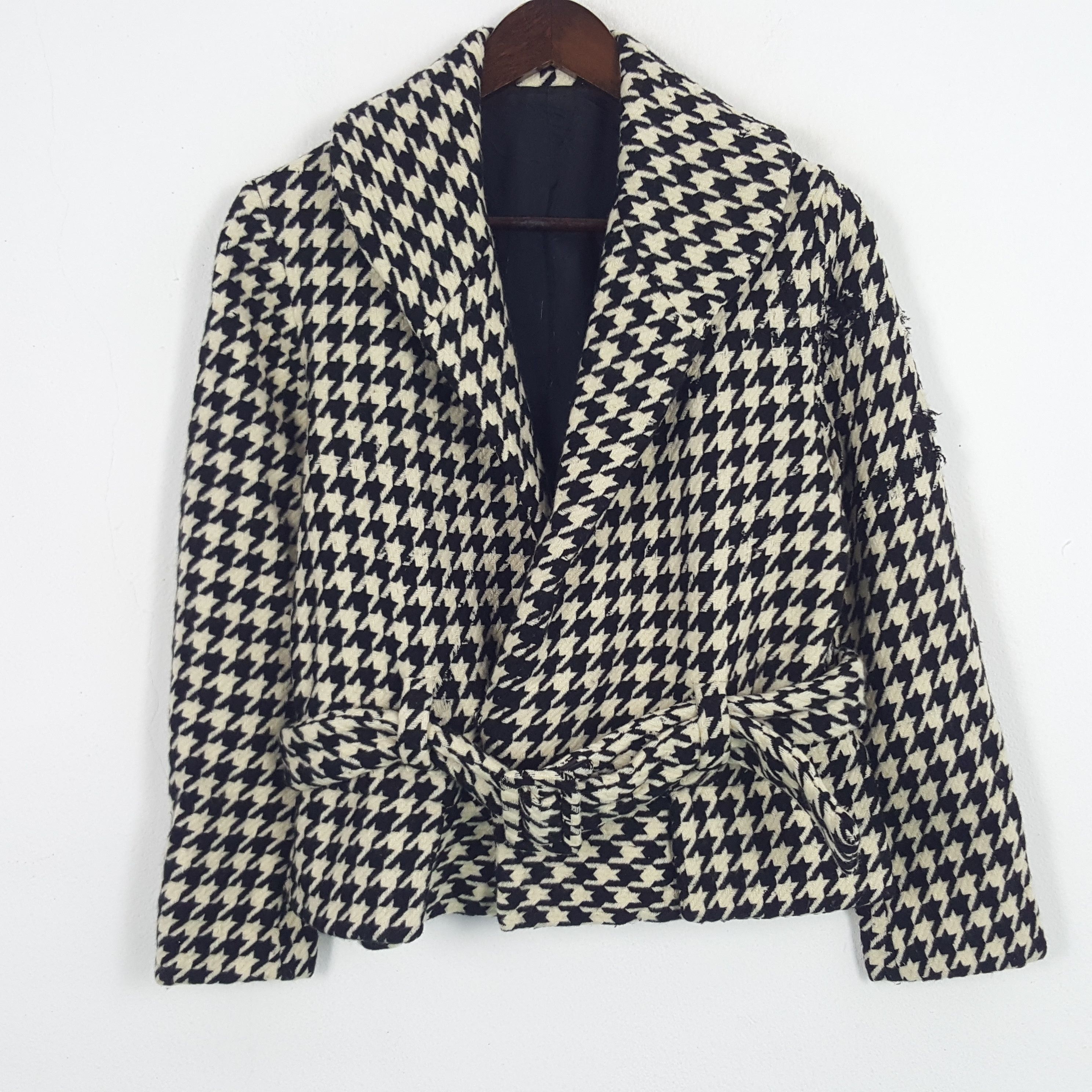 Vintage × Yohji Yamamoto Vintage Yohji Yamamoto Wool Blazer Coat Size S / US 4 / IT 40 - 1 Thumbnail