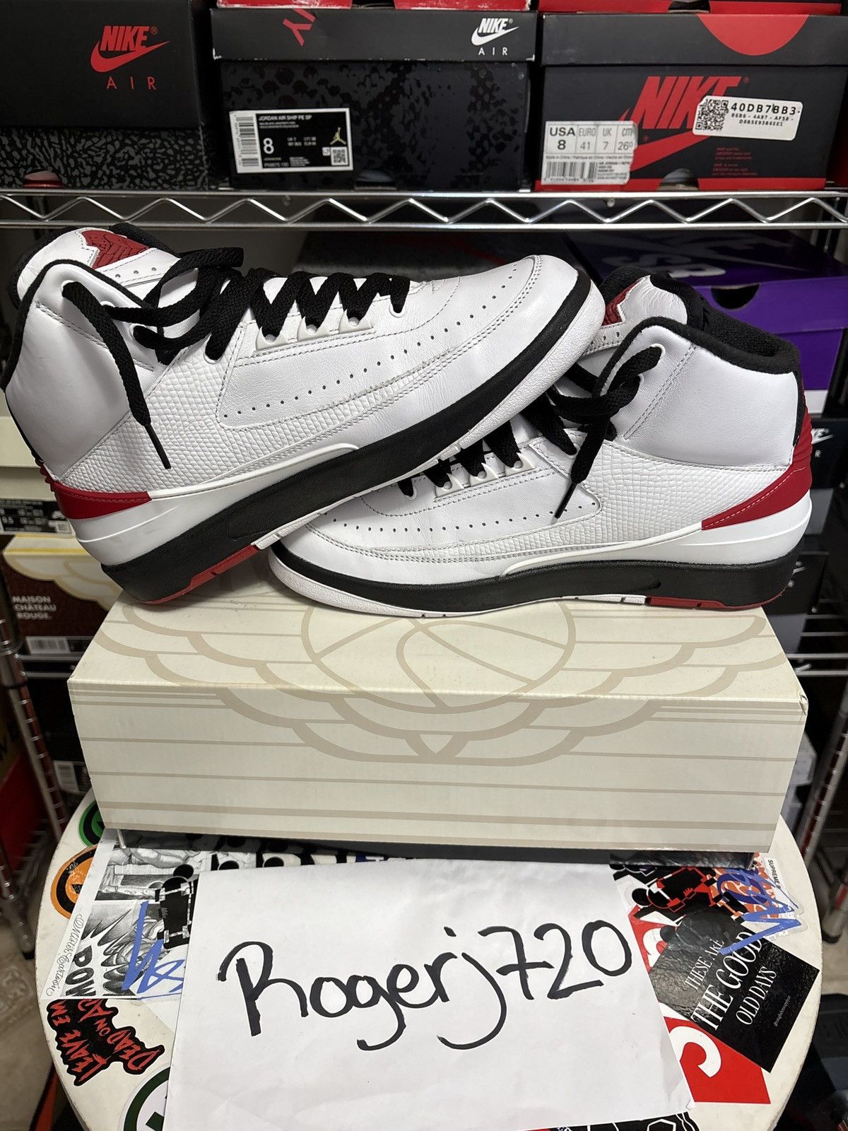 Jordan Brand Air Jordan 2 Chicago Size US 8 / EU 41 - 5 Thumbnail