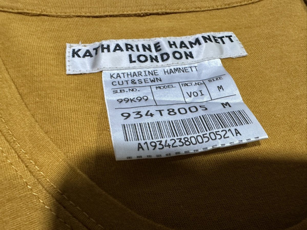 Katharine Hamnett London 🔥Vintage Katharine Hamnett London Shirt Logo Size US M / EU 48-50 / 2 - 4 Thumbnail
