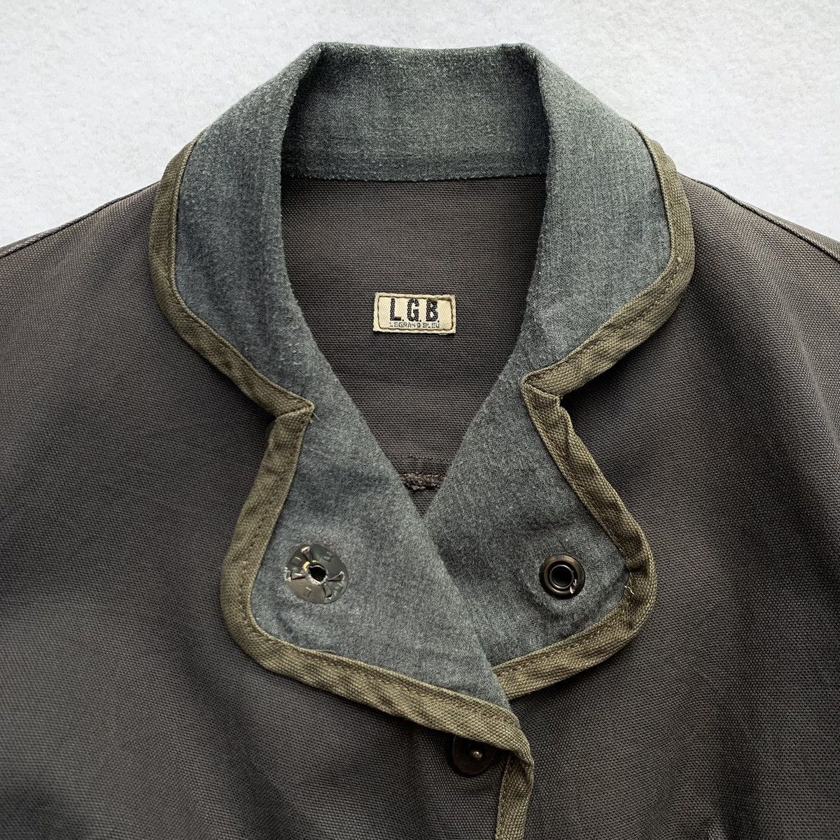 Le Grande Bleu (L.G.B.) L.G.B (Le Grand Bleu) Gas Mask Cargo Parachute Jacket Size US XS / EU 42 / 0 - 6 Thumbnail