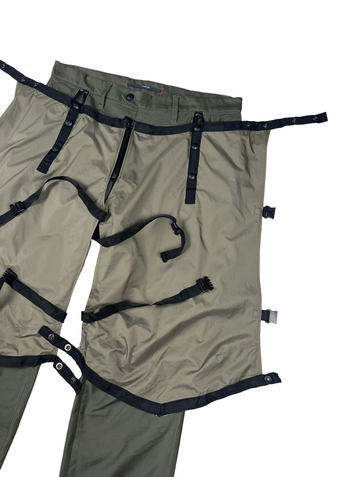 Crazy Character Print Tsutomu Kijima Shield Utility Pants