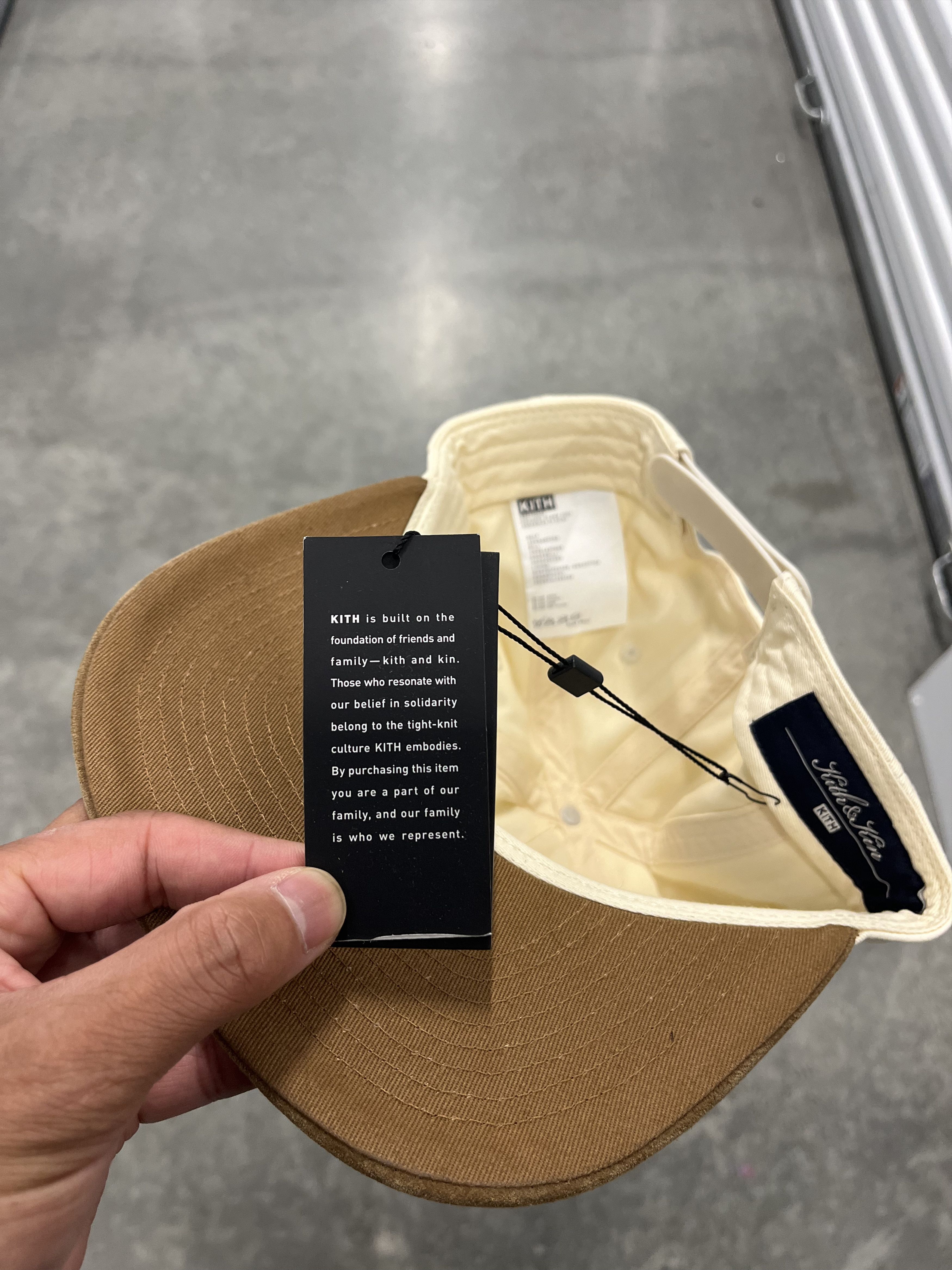 Kith Kith NY To The World Hat Cap Liberty Suede Snapback Size ONE SIZE - 10 Thumbnail