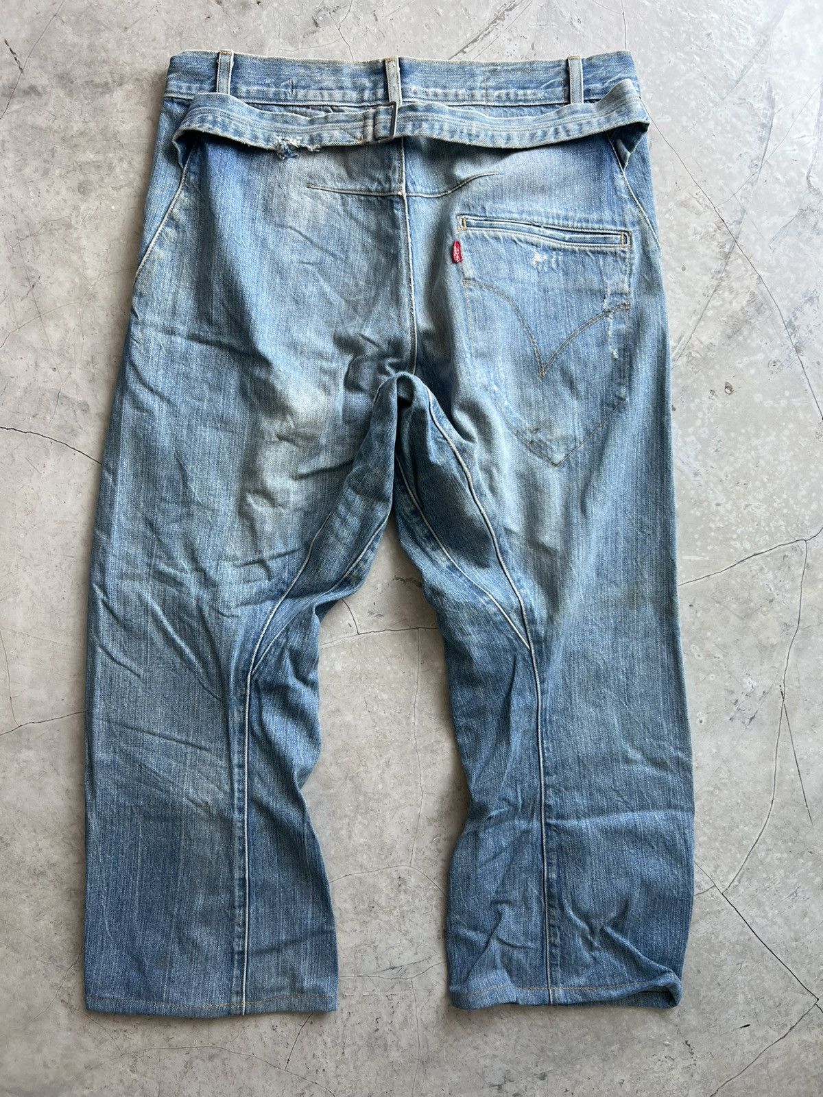 Levi's Levis Engineered Jeans Buckle Back Tag W32 Actual 34x27.5 Size US 32 / EU 48 - 10 Thumbnail