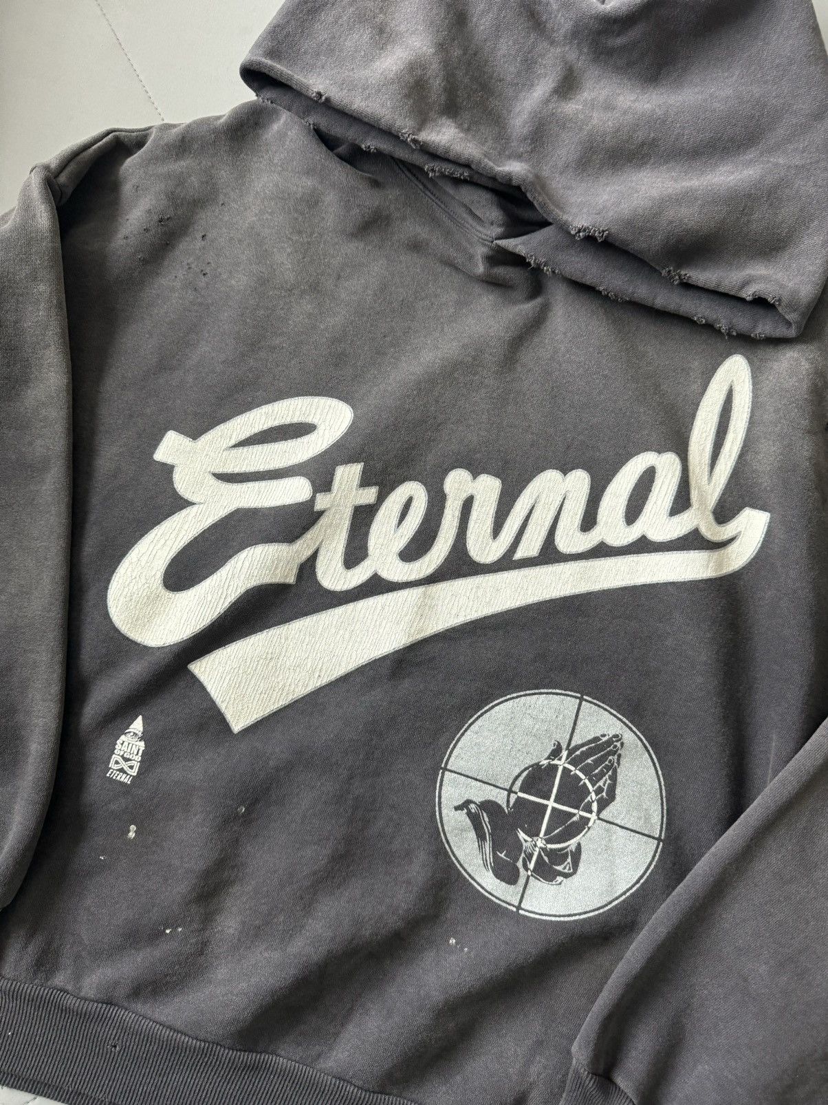 Fear of God × Saint Michael Saint Michael x Fear of God Saint of God Hoodie One Size Size US L / EU 52-54 / 3 - 3 Thumbnail