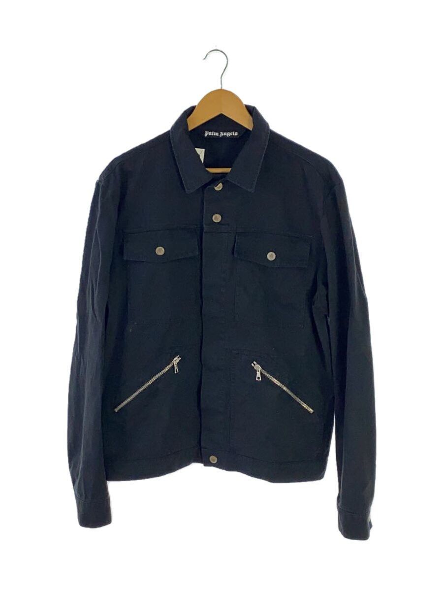Palm Angels Palm Angels Cotton Jacket Black Size US M / EU 48-50 / 2 - 1 Thumbnail
