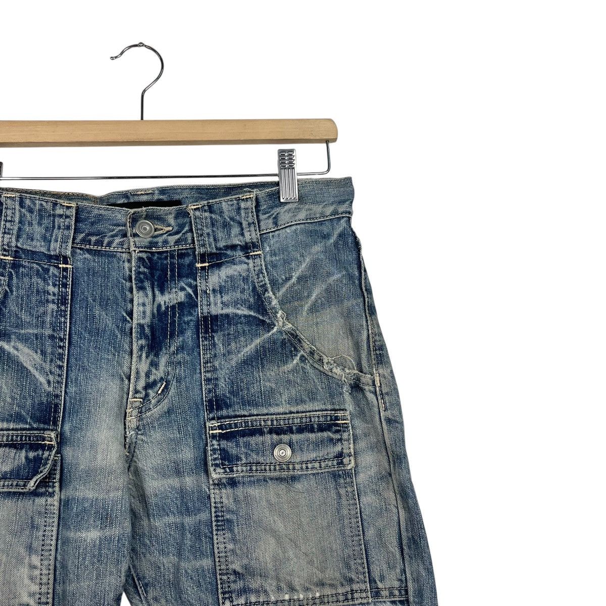 Johnbull Vintage Johnbull Distressed Bush Pants Denim Size US 28 / EU 44 - 5 Thumbnail