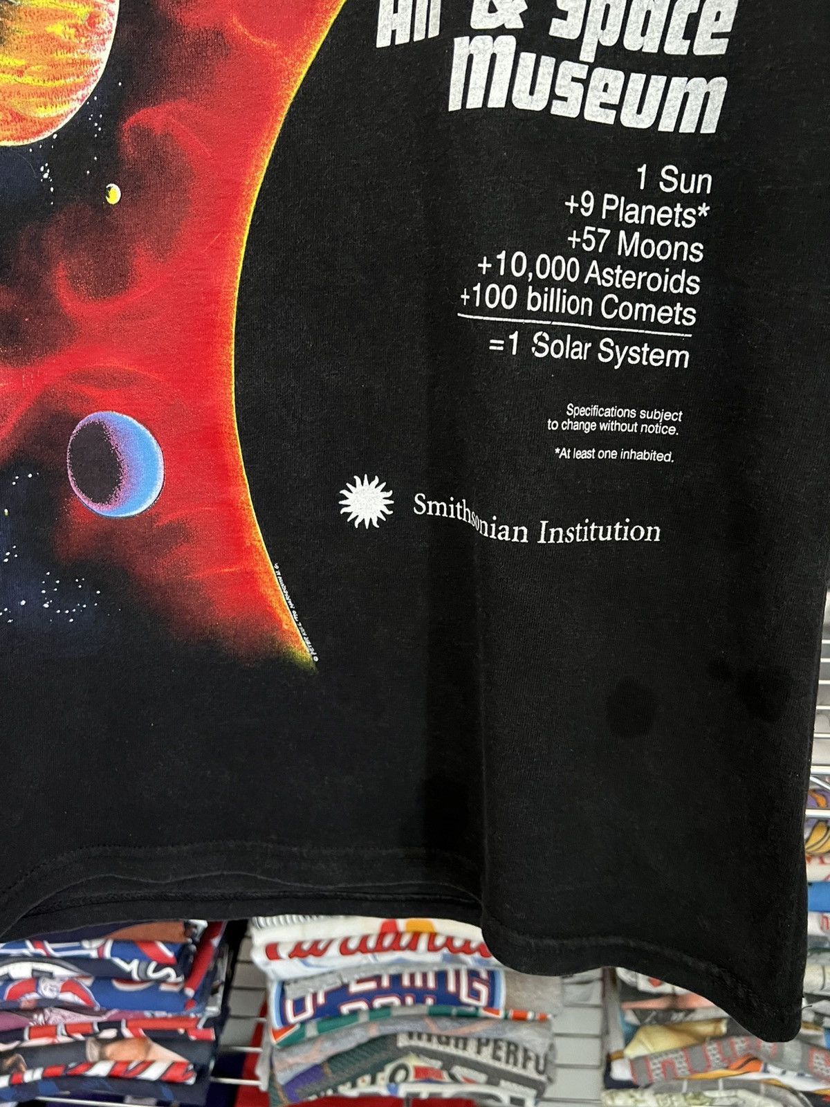 Arts & Science 1990 Solar System Peter Kull National Air Space Museum Tee Size US S / EU 44-46 / 1 - 3 Thumbnail