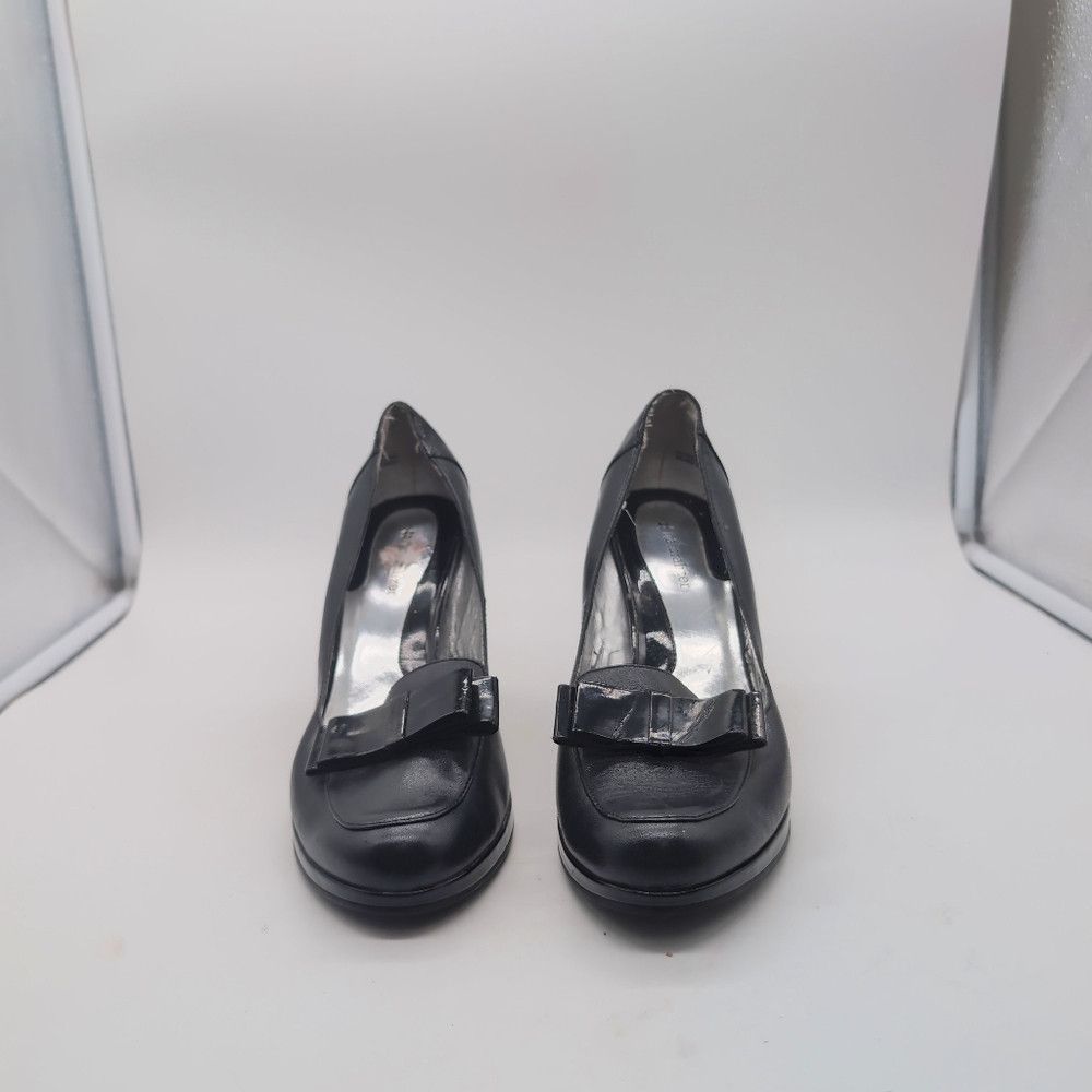 Naturalizer Naturalizer Mischief Sz 10 Bow Toe Black Women's Heels Size US 10 / IT 40 - 3 Thumbnail