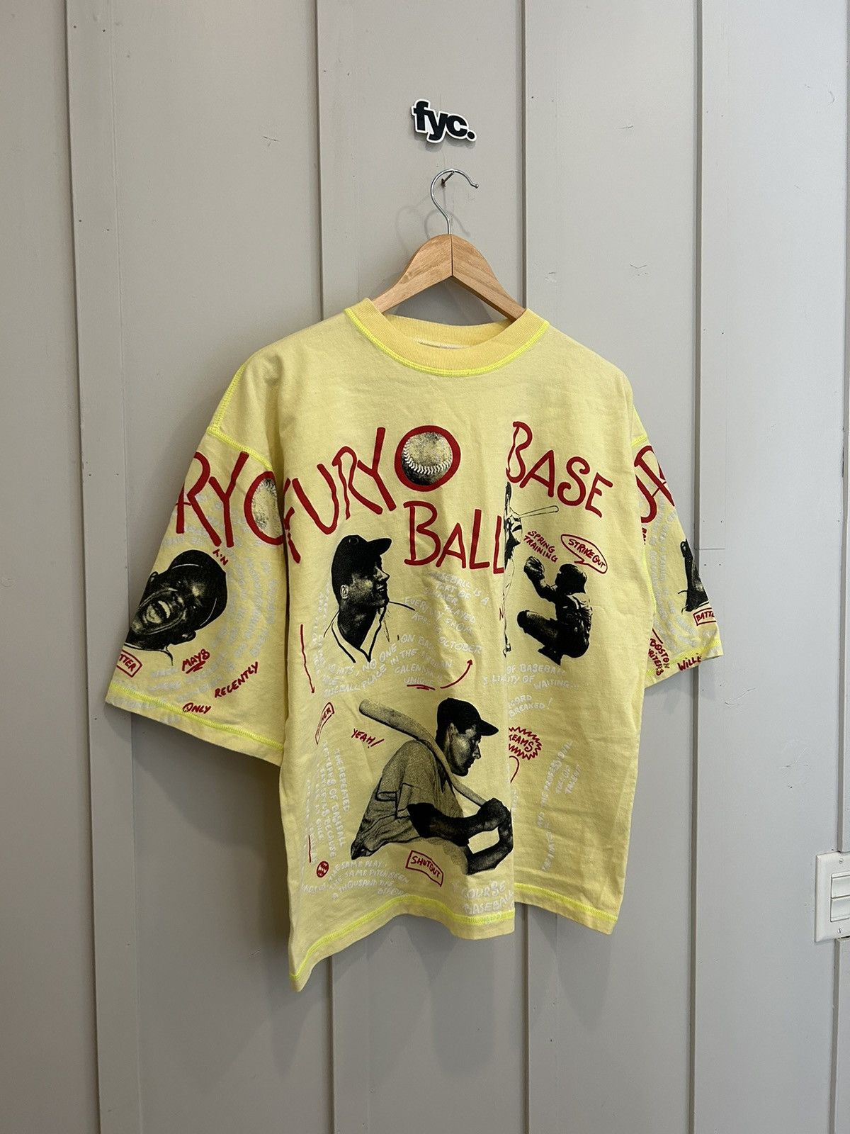 Vintage Vintage 80s Furyo Baseball AOP Shirt Size US XL / EU 56 / 4 - 2 Thumbnail