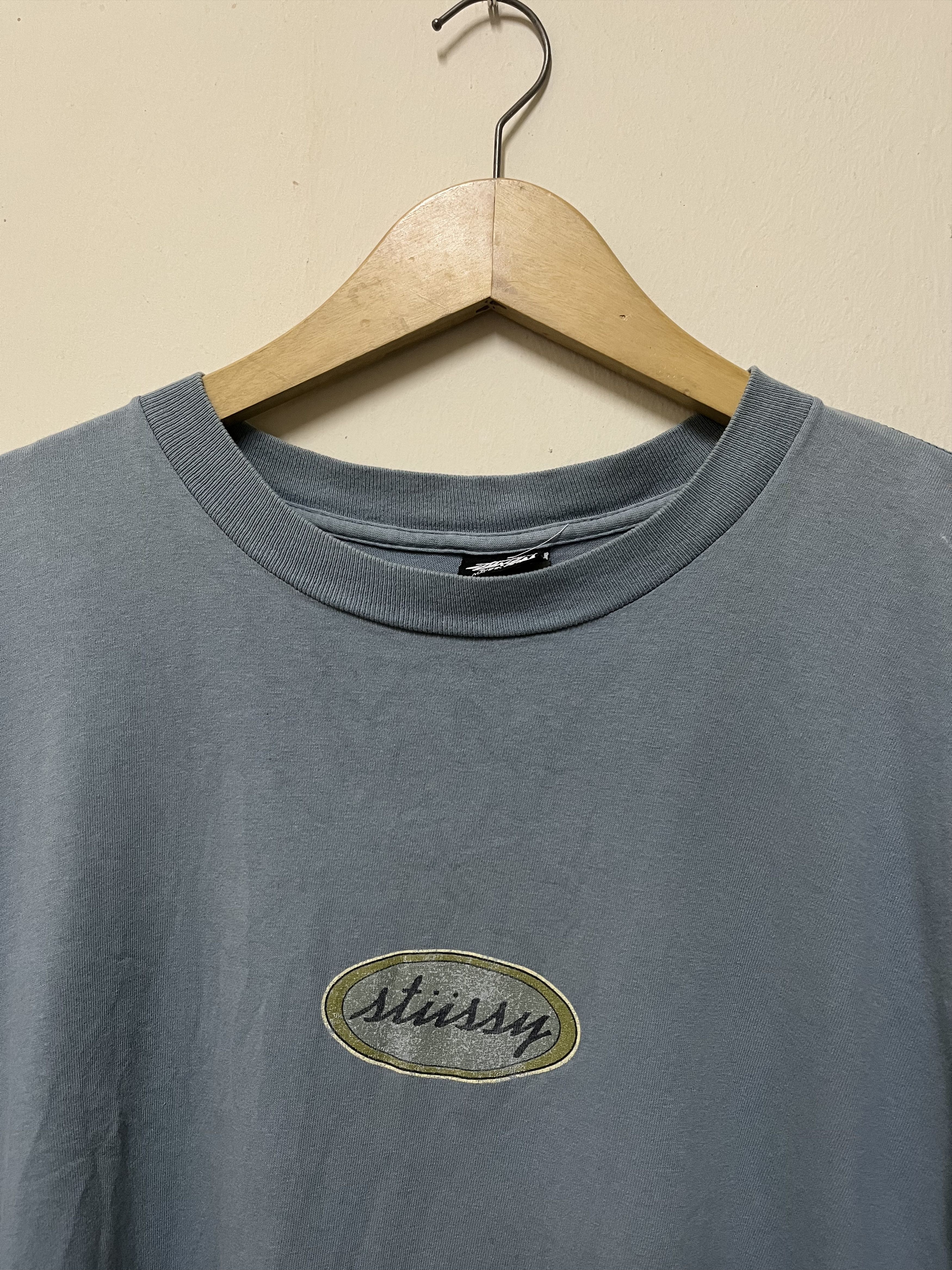 Stussy XSOLDX Vintage Stussy Late 80s Oval Black Tag Size US XL / EU 56 / 4 - 4 Thumbnail