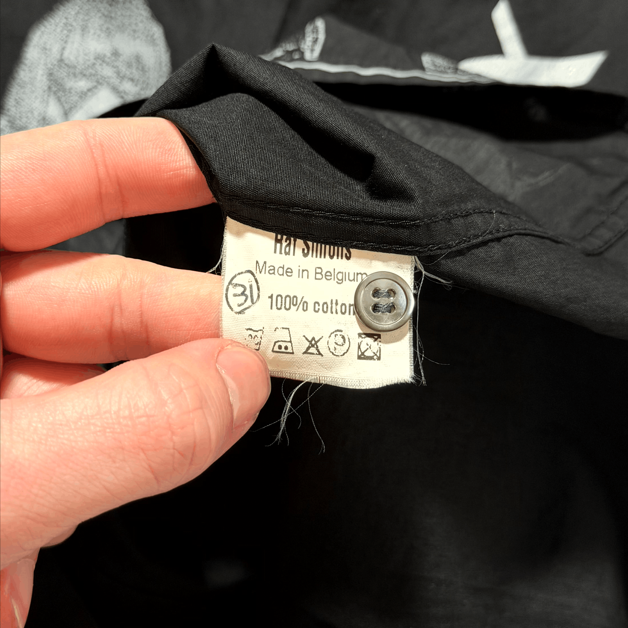 Raf Simons SS03 Raf Simons Consumed Cell Button Up Shirt Size US S / EU 44-46 / 1 - 4 Thumbnail