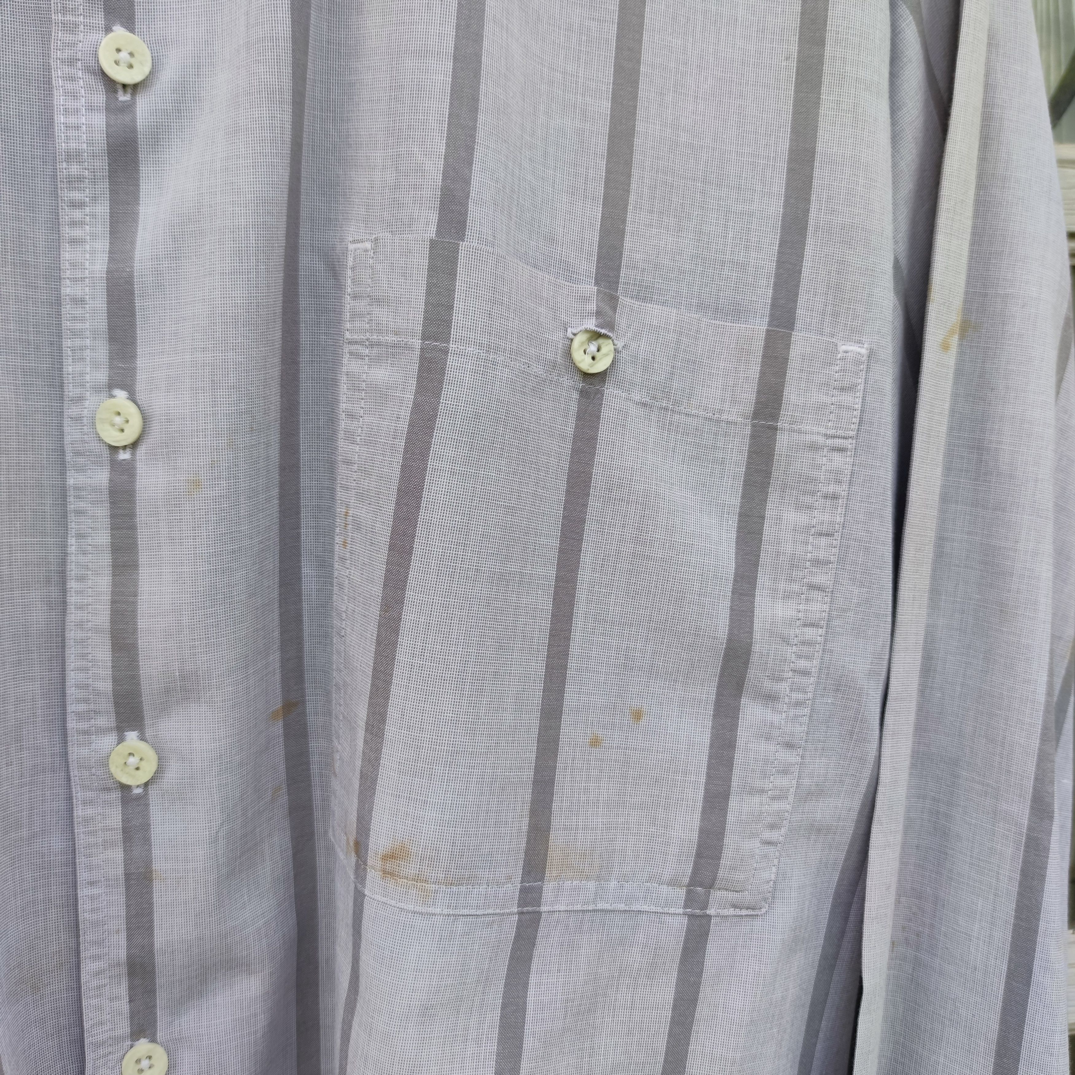 Levi's × Vintage Levi's San Francisco- Classic Button Up Striped Shirt Size US XL / EU 56 / 4 - 3 Thumbnail