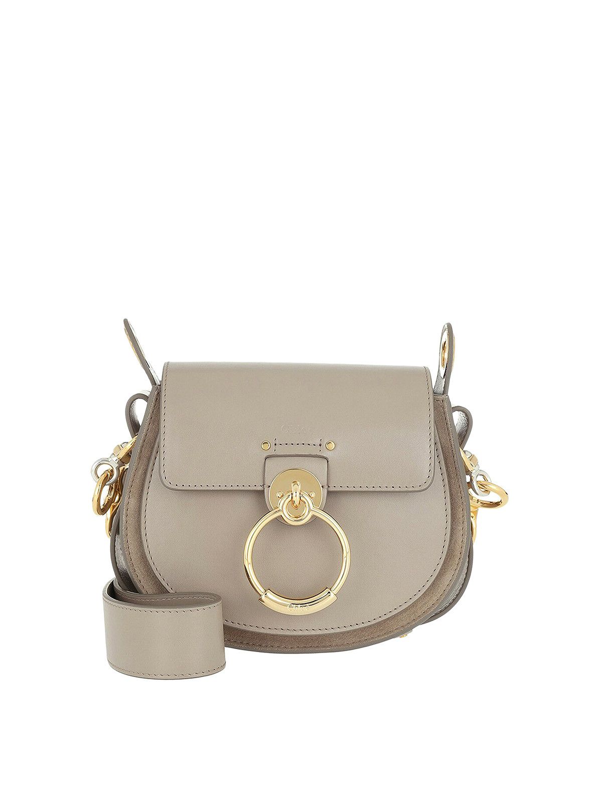Chloe o1loc1c10226 Size: OS / Tess Crossbody Tess Motty Bag Grey Size ONE SIZE - 1 Thumbnail