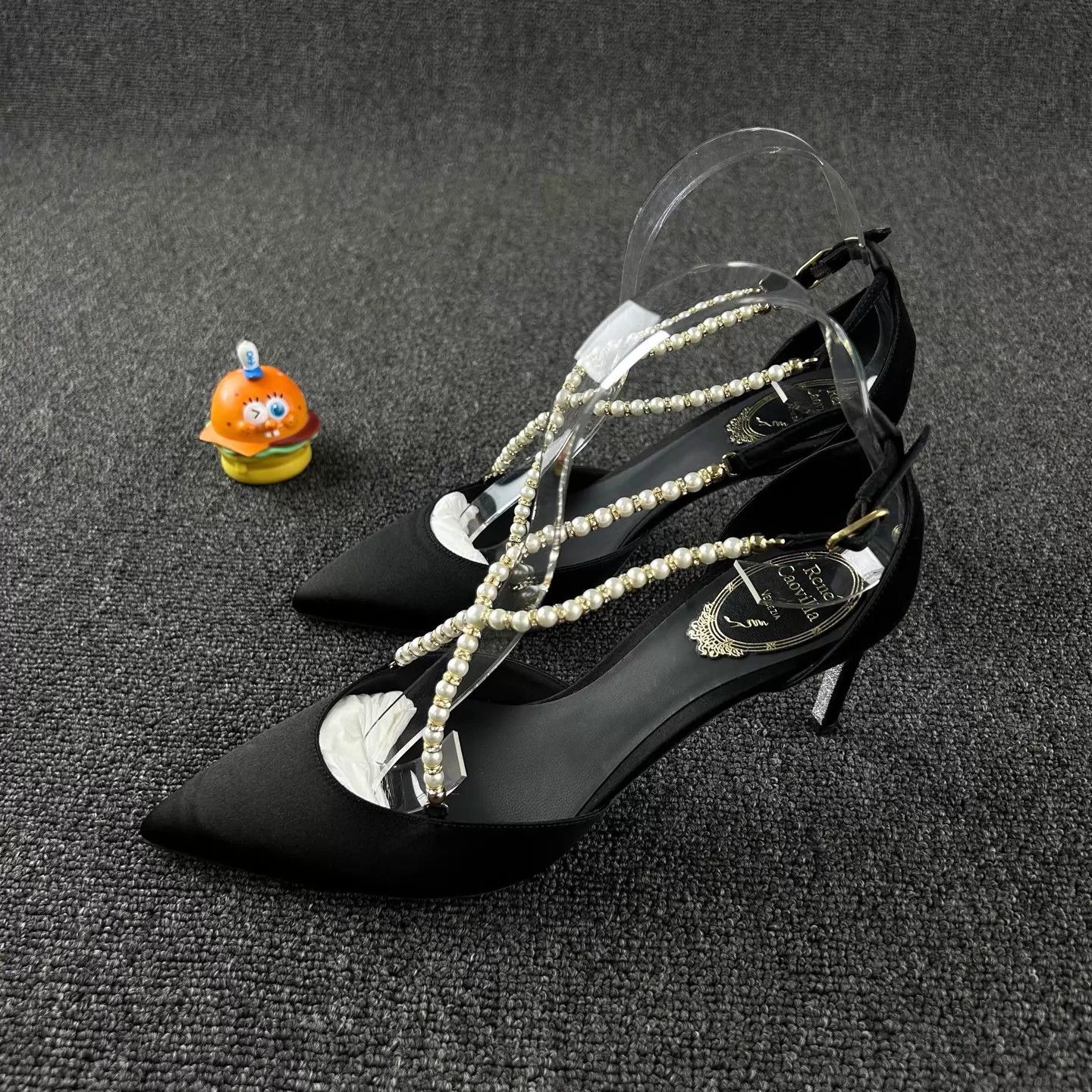 Rene Caovilla Rene Caovilla pearl-embellished heels 38 EU Size US 7.5 / IT 37.5 - 1 Thumbnail