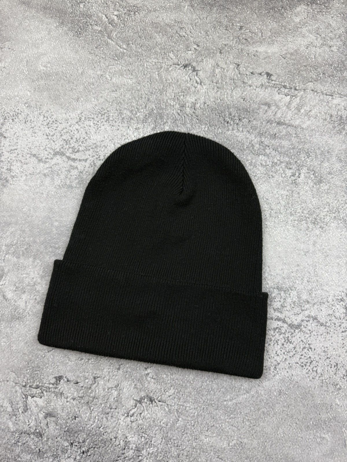 Nike Vintage Nike Beanie Hat Black Swoosh Logo Rare Cap Y2K Drill Size ONE SIZE - 10 Thumbnail