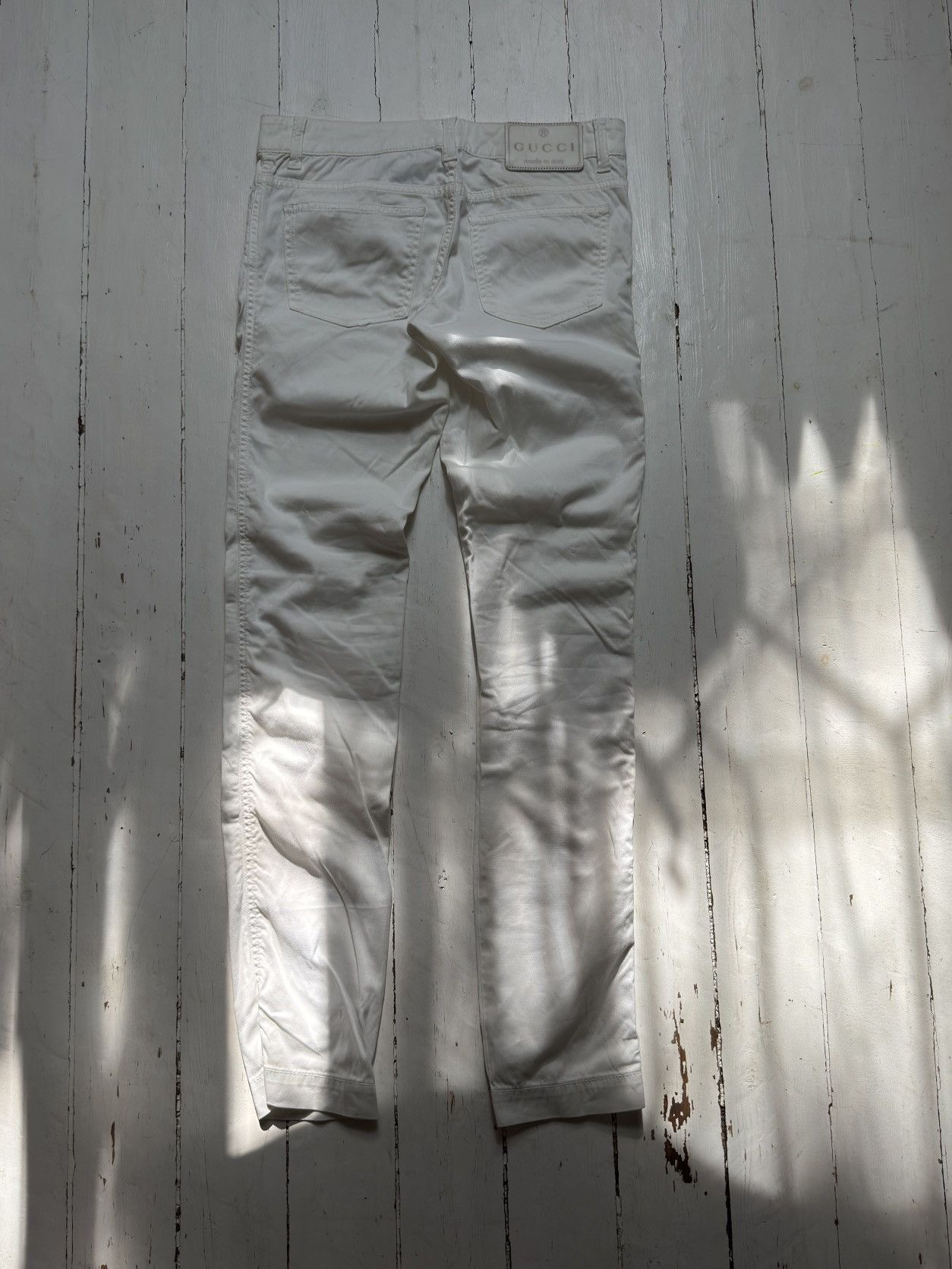 Gucci VINTAGE GUCCI 2000s LEGGINGS PANTS Size 26" / US 2 / IT 38 - 4 Thumbnail