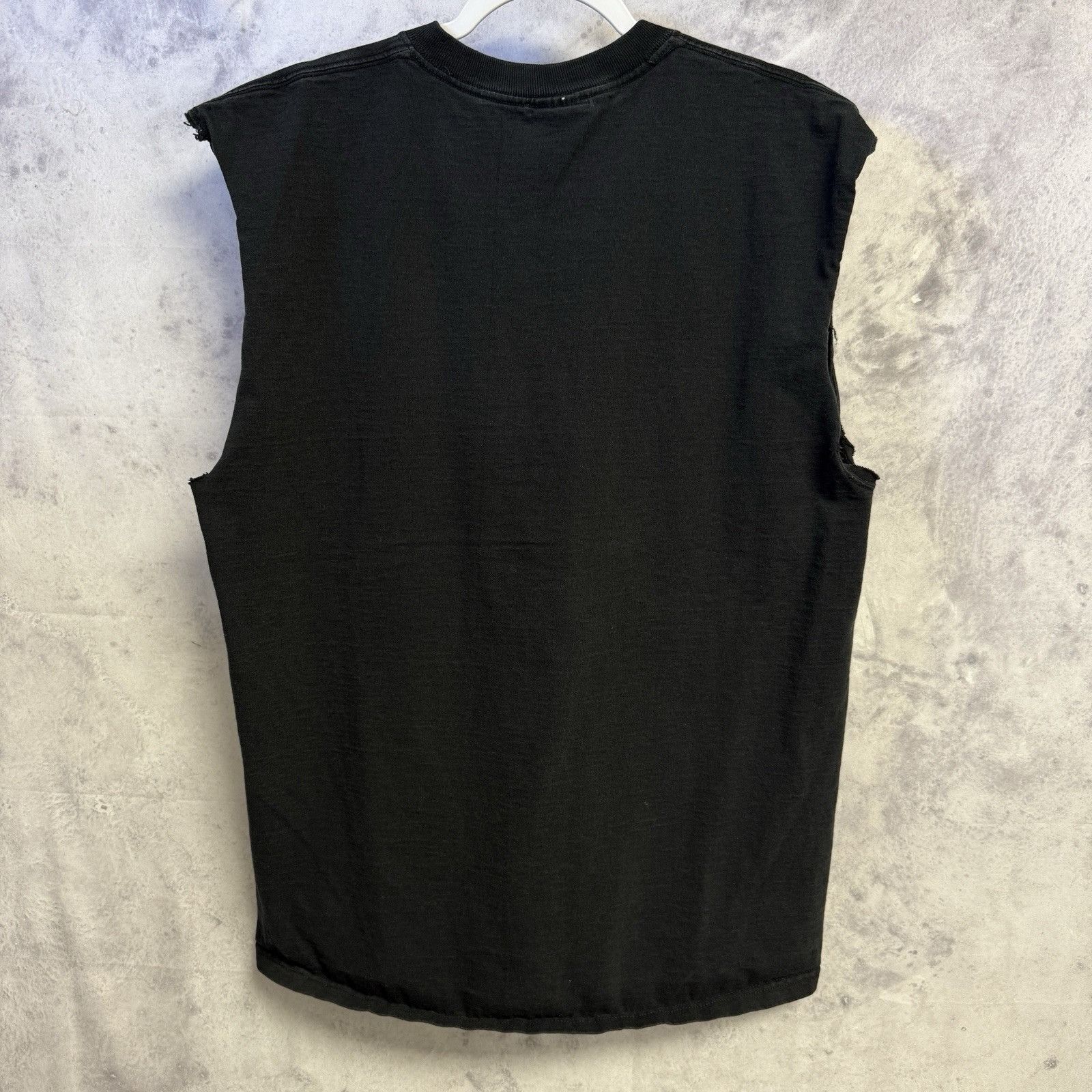 Vintage Vintage 90s Will & Grace TV Show Shirt Black Sleeveless Cut Size US XL / EU 56 / 4 - 3 Thumbnail