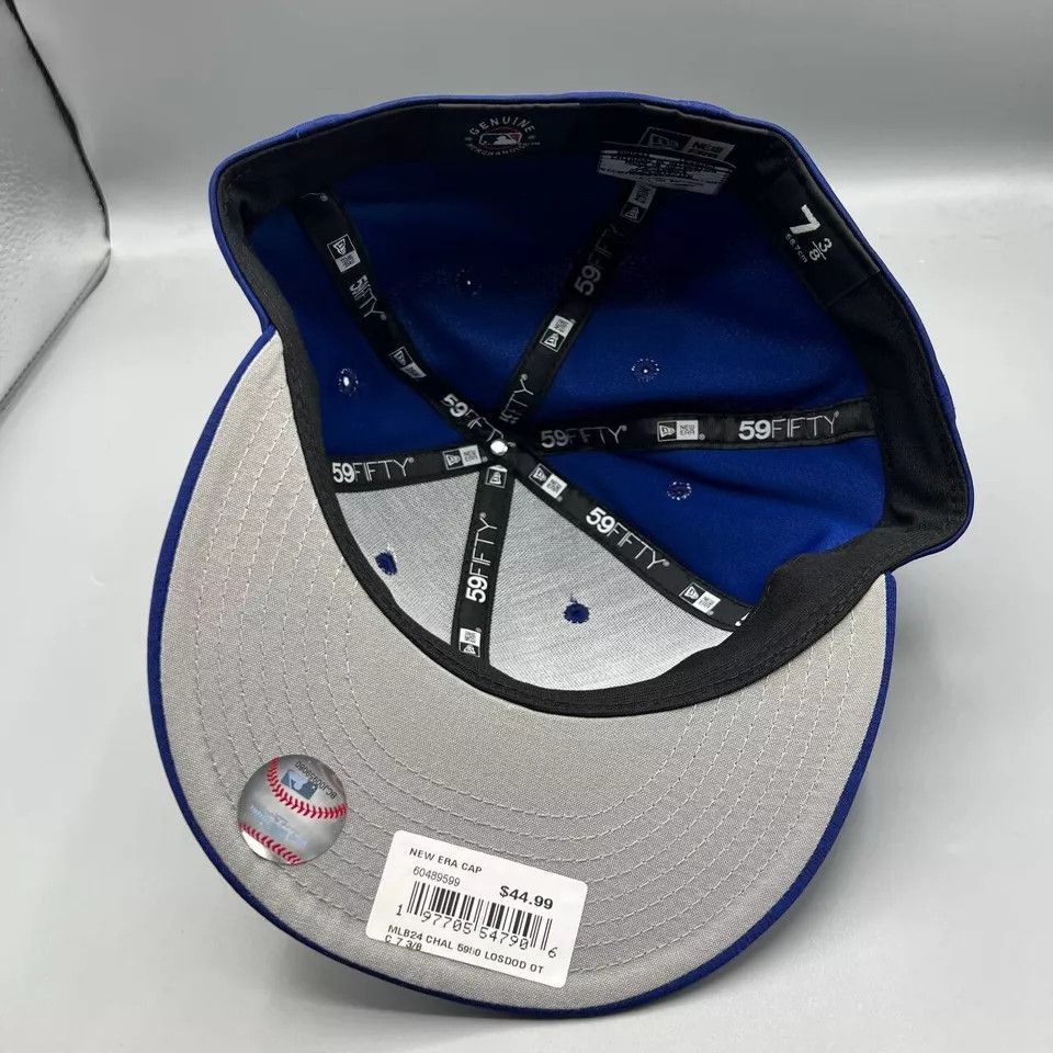 New Era Los Angeles LA Dodgers 7 3/8 59Fifty New Era Fitted Cap New Size ONE SIZE - 6 Thumbnail