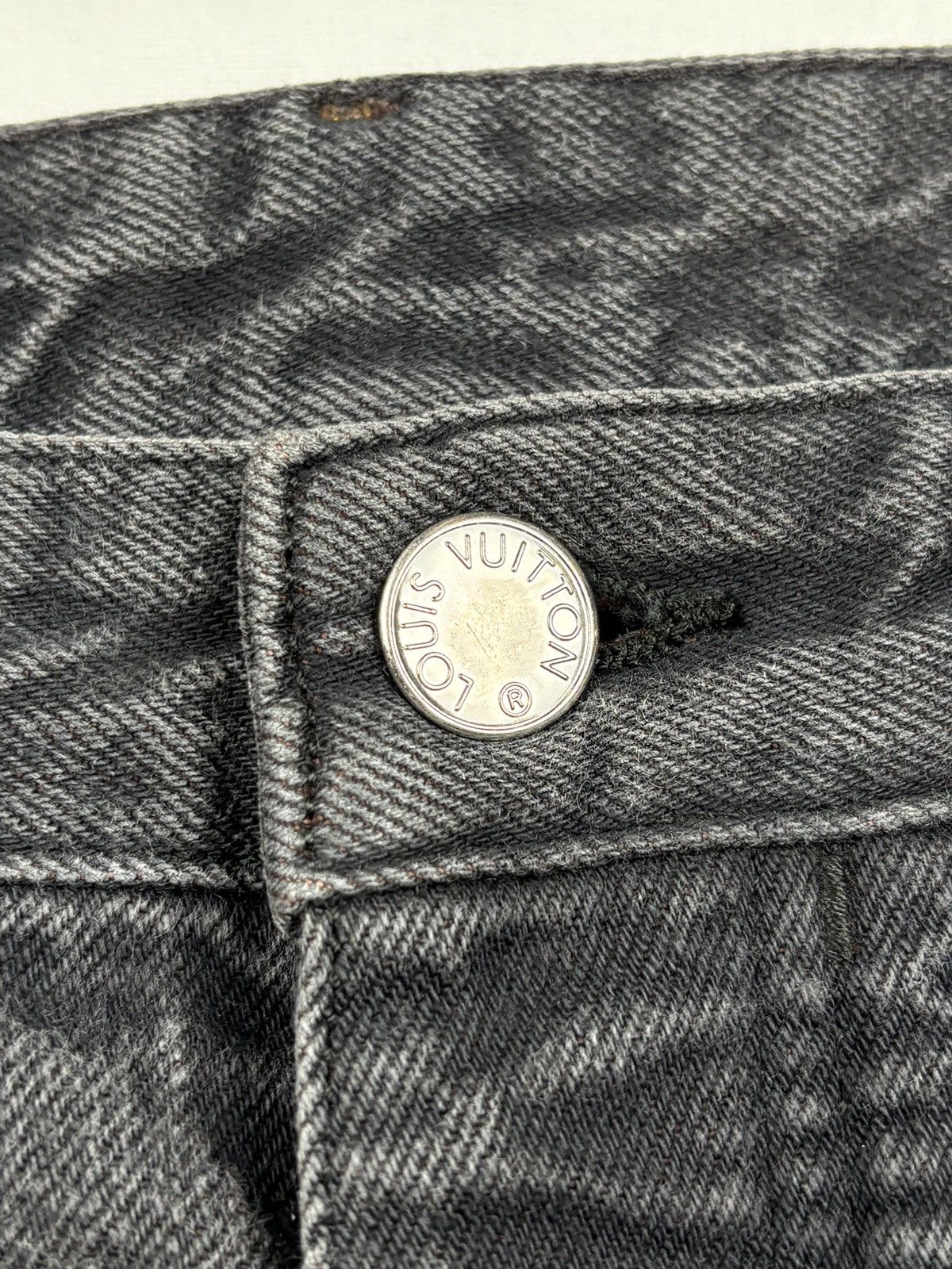 Louis Vuitton F/W 2009 Marc Jacobs Era Denim Jeans Size US 35 - 8 Thumbnail
