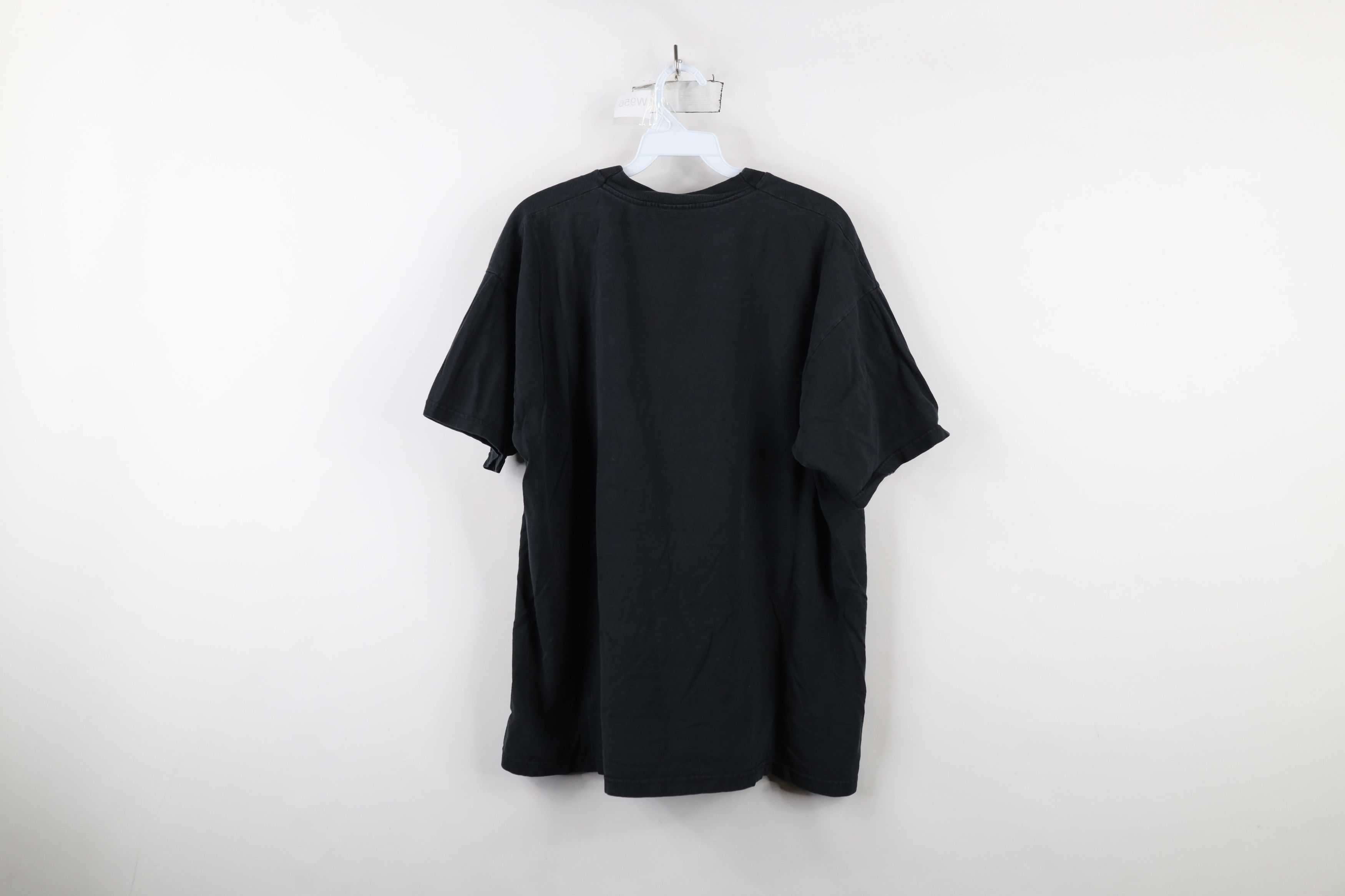 Vintage Vintage 90s Streetwear Short Sleeve T-Shirt Black Cotton Size US XL / EU 56 / 4 - 7 Thumbnail