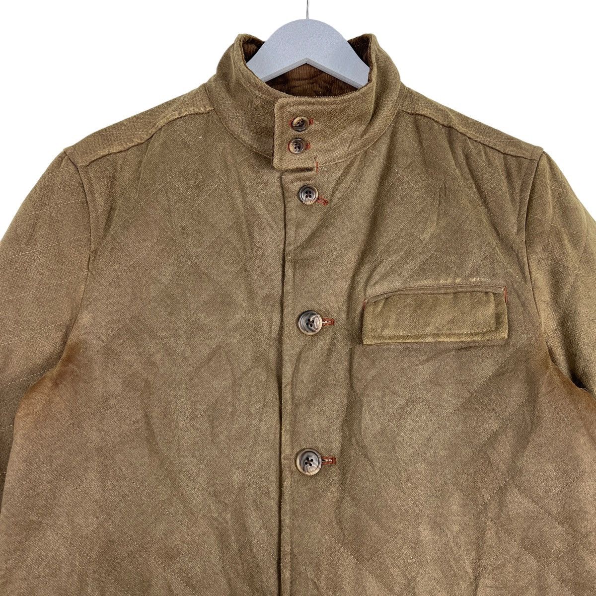 Takeo Kikuchi 🔥 TAKEO KIKUCHI MOLESKIN QUILTED JACKET Size US M / EU 48-50 / 2 - 3 Thumbnail