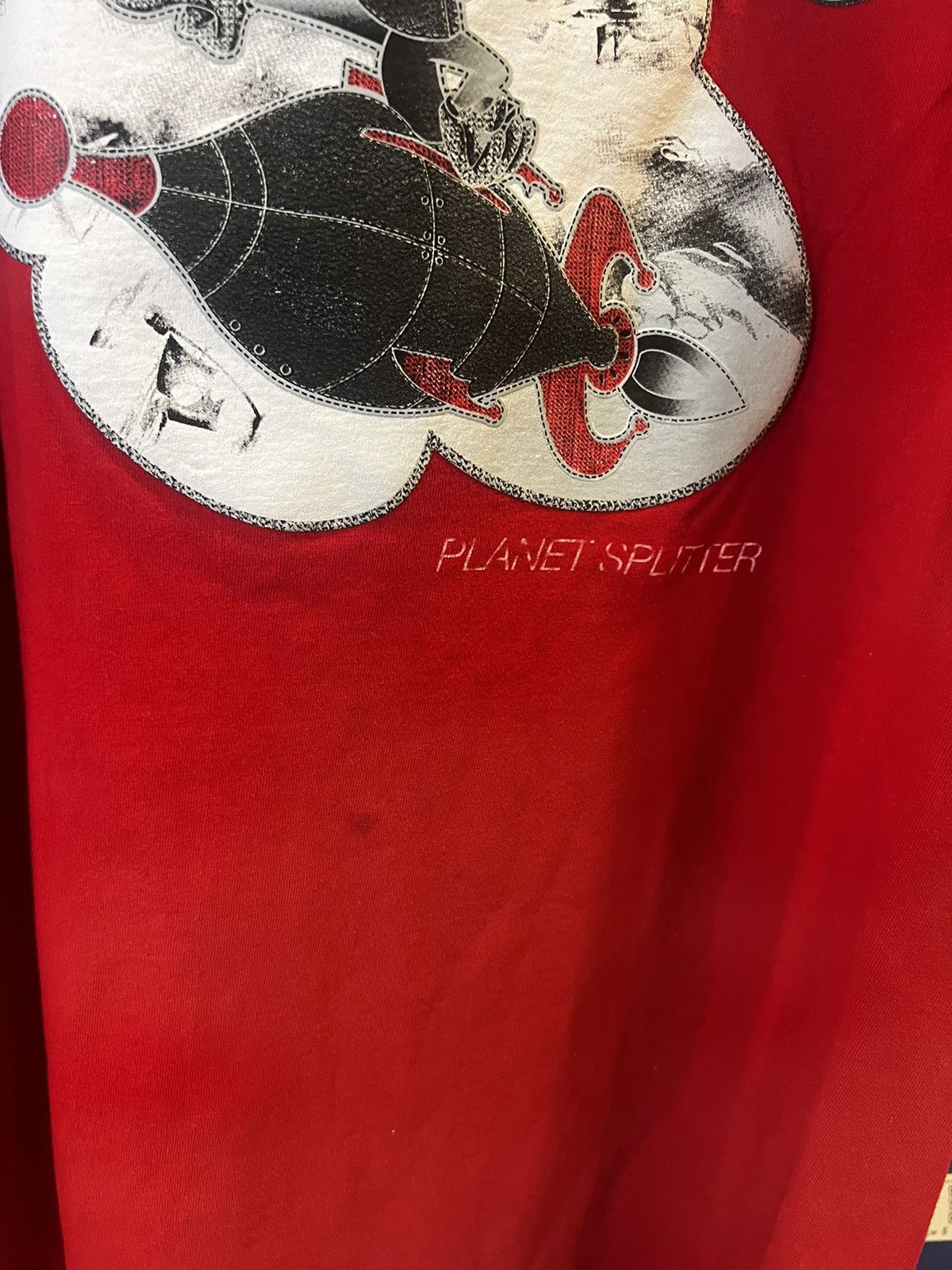 Vintage × Warner Bros Looney Marvin the Martian Spaceship LOT29 Tee Size US XL / EU 56 / 4 - 5 Thumbnail